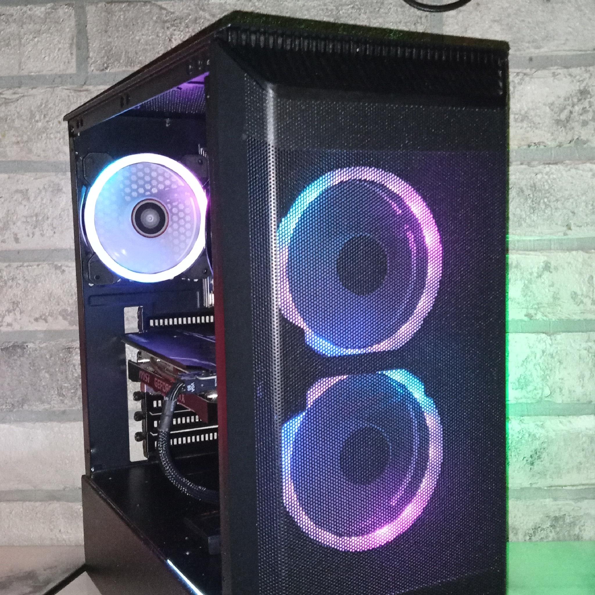 DESKTOP COMPUTER/RYZEN 5/RTX 2060/16GB RAM/512 SSD/600W PSU/WIN 11 PRO/WIFI