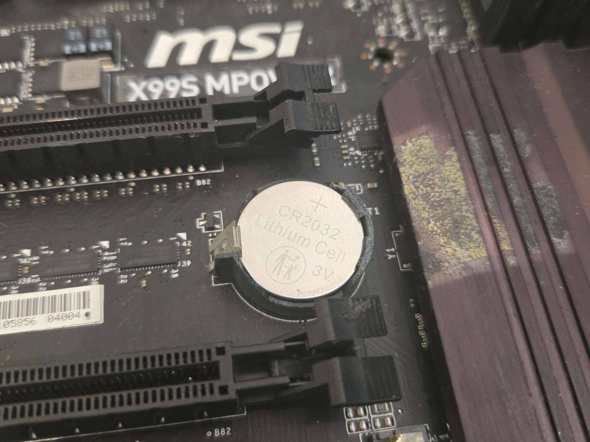 MSI X99S MPower LGA 2011-V3 Motherboard - ROUGH CONDITION READ DESC