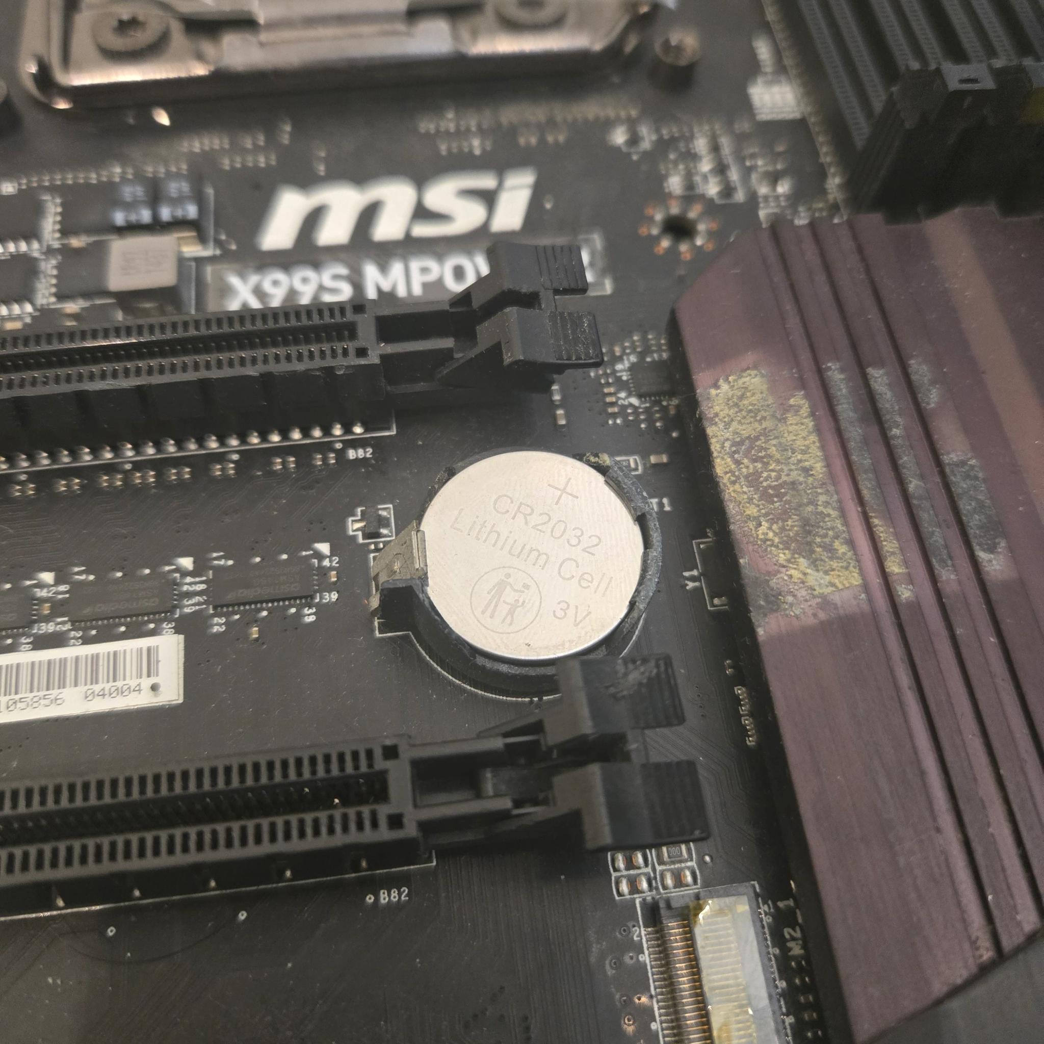 MSI X99S MPower LGA 2011-V3 Motherboard - ROUGH CONDITION READ DESC