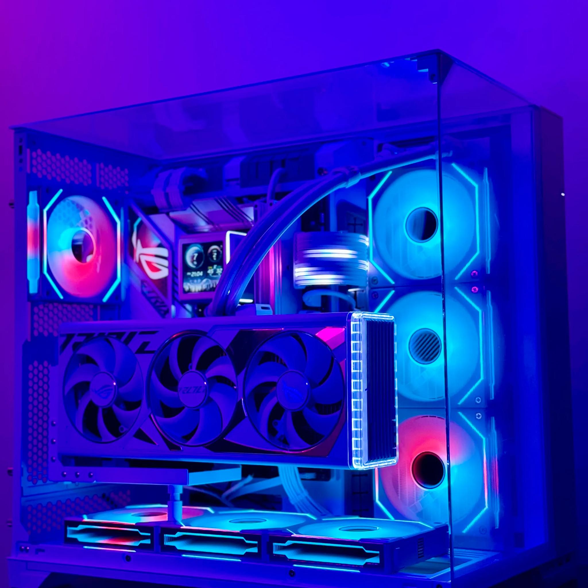 Heaven 🪽 ROG Strix 4090 OC☀️ i9-13900K 24 Cores🌙 Corsair Dominator 32GB RAM✨3TB SSD 📖 1050W WiFi7