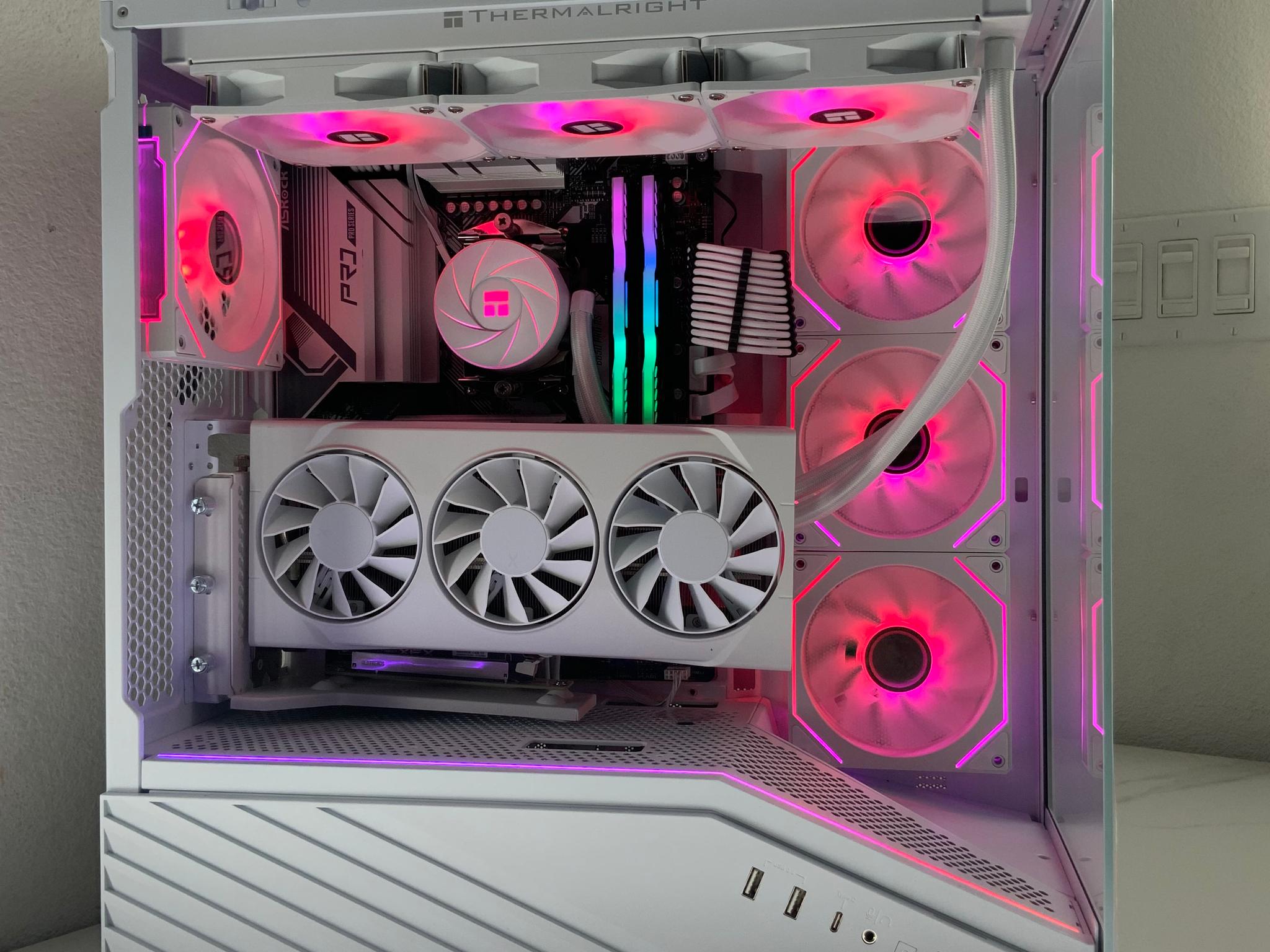 ❄️ ❄️ Gaming PC | Ryzen 7 7700X | RX 9060 XT | 32GB DDR5 | 1TB SSD | AM5 | White Snow Build ❄️ ❄️