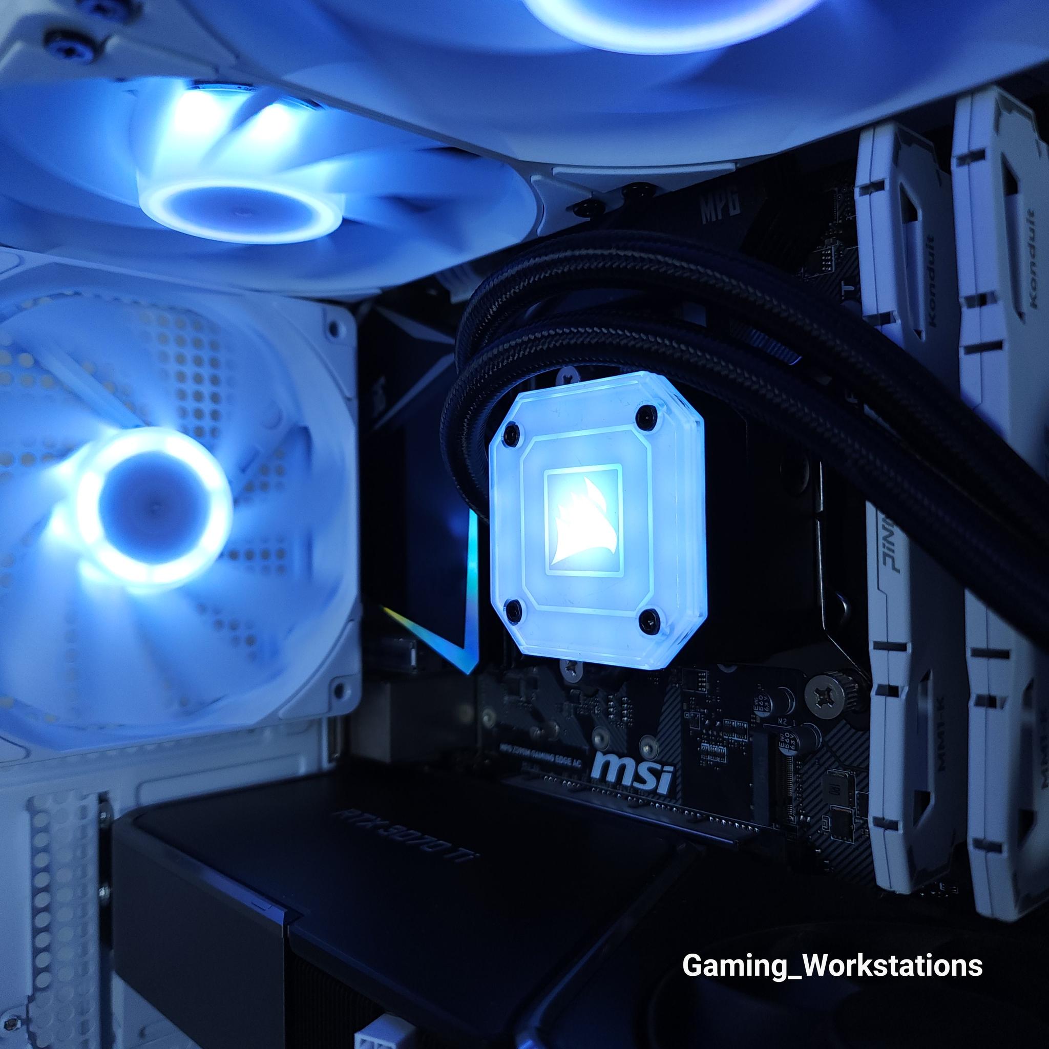 🤍RTX 3070Ti●Core i9 9900K●1440p Gaming Computer