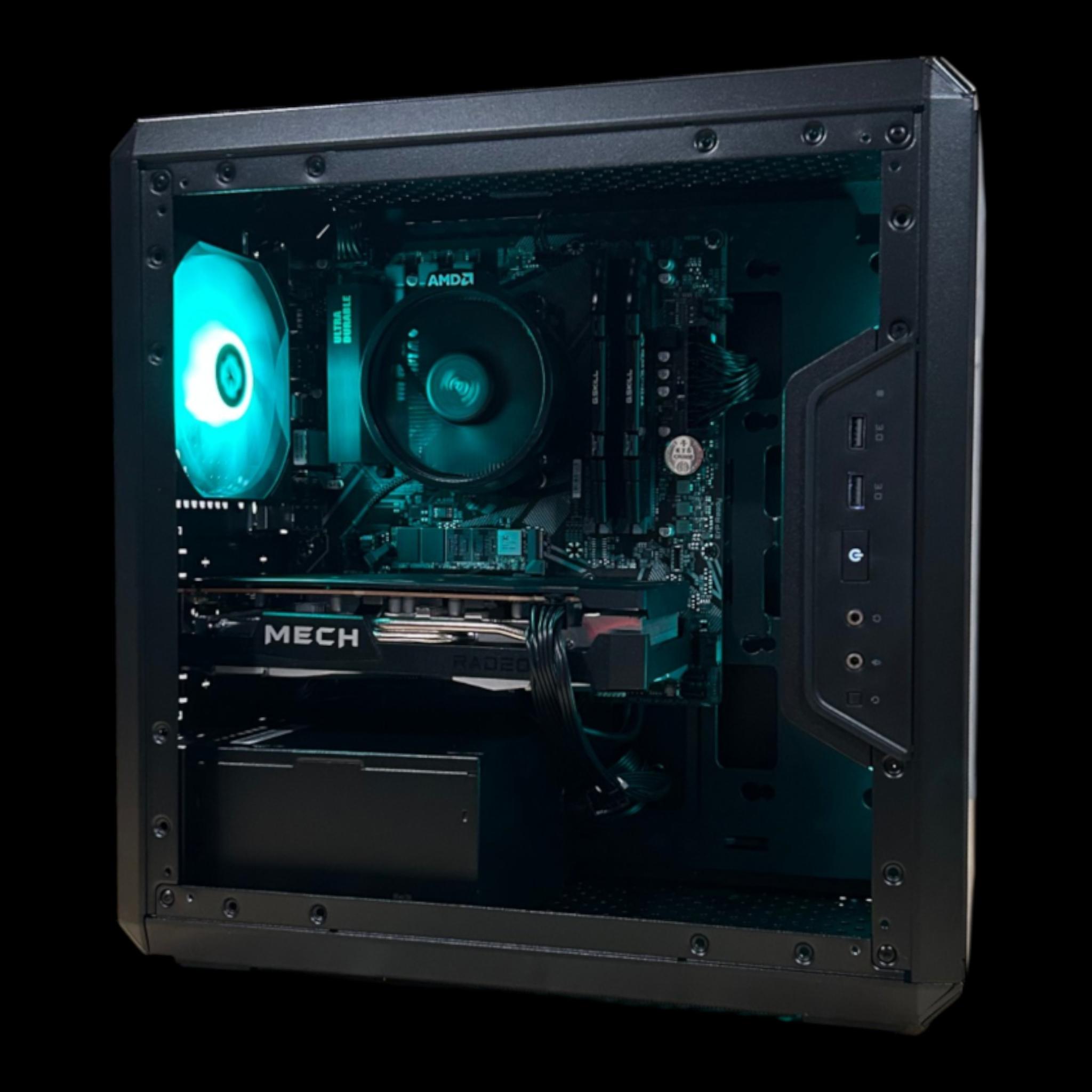 RX 6600 8GB | Ryzen 5 5500 | 16GB DDR4 | WI-FI | The Entry Level Beast RX