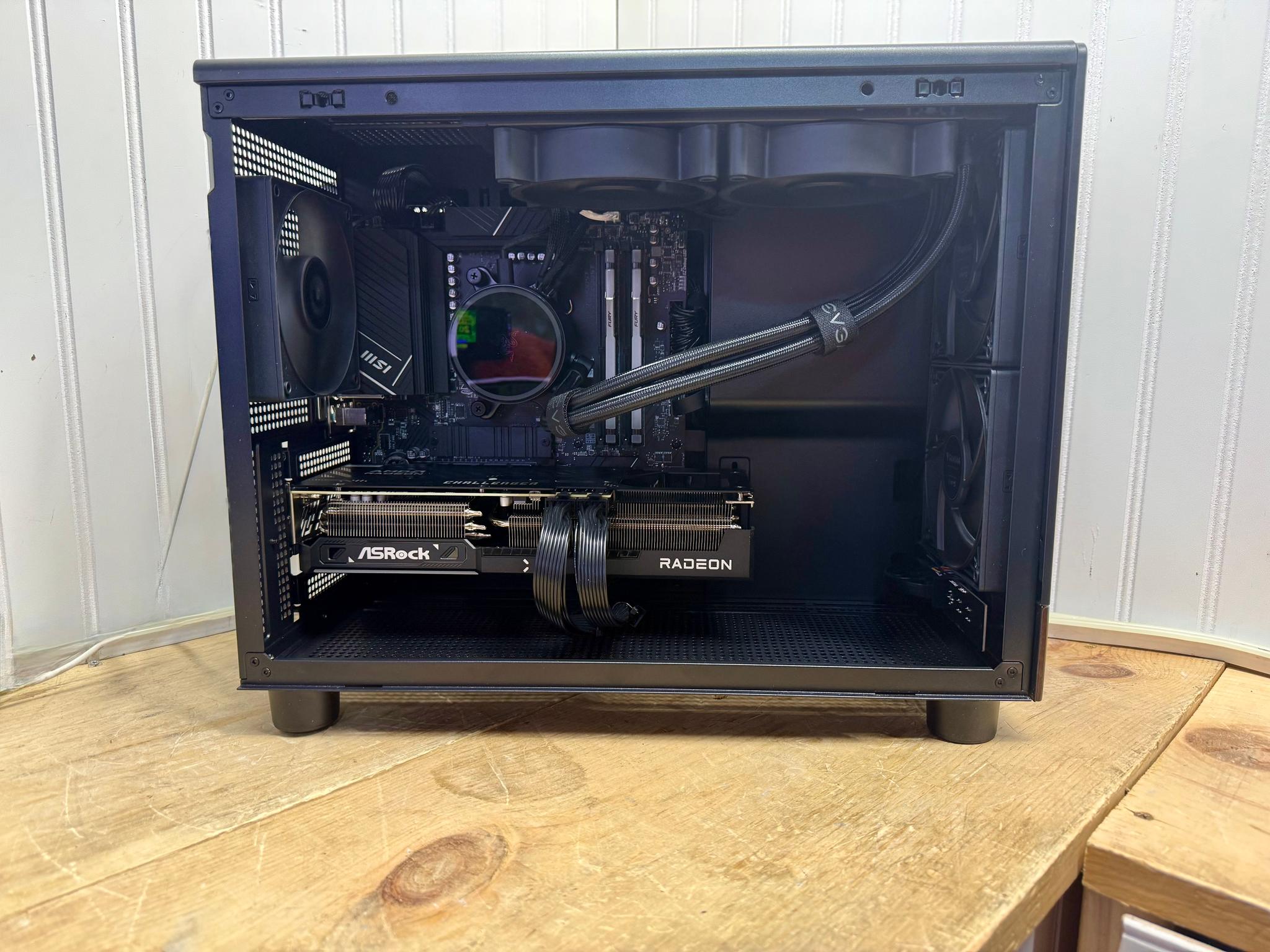 BLACK THUNDER V2 9070XT/ 7700/5TB storage/32G DDR5/850W B+ PSU/B650 shipping included for lower 48