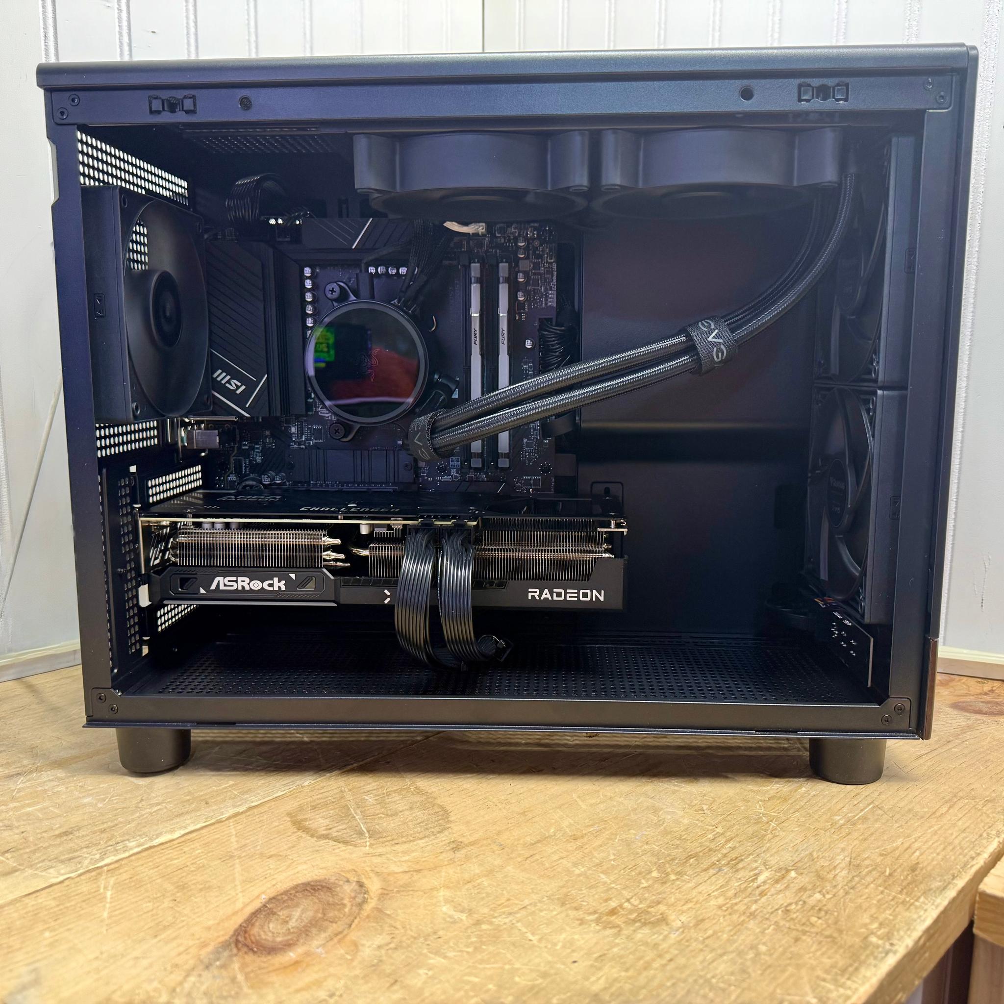 BLACK THUNDER V2 9070XT/ 7700/5TB storage/32G DDR5/850W B+ PSU/B650 shipping included for lower 48