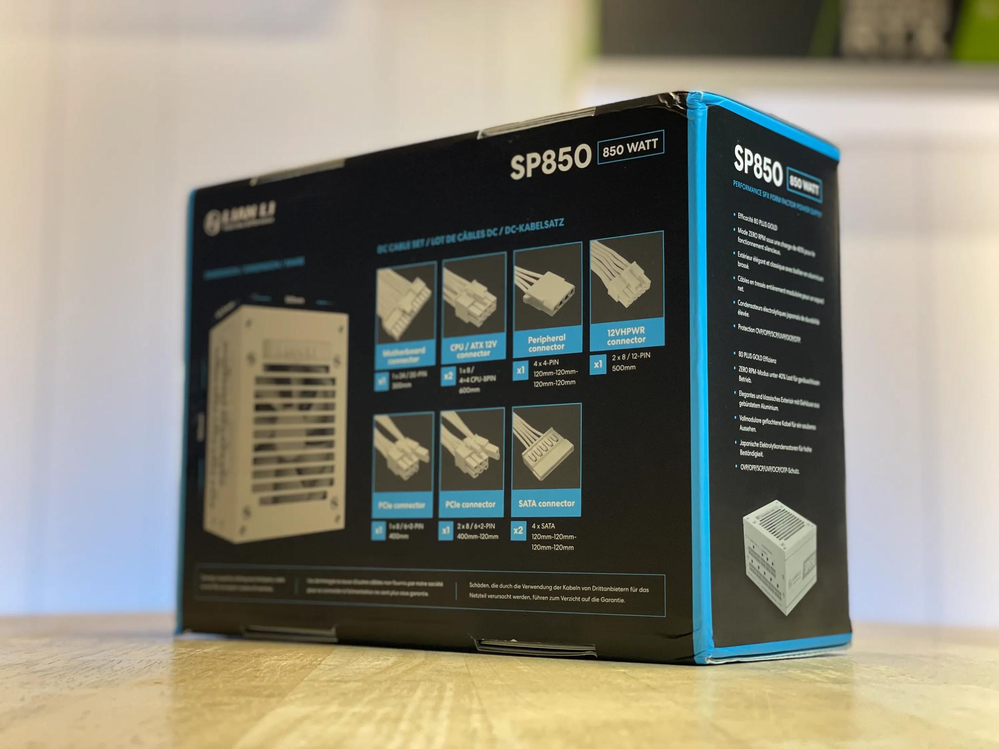 Brand New! Lian Li SP850 80+ Gold SFX White PSU