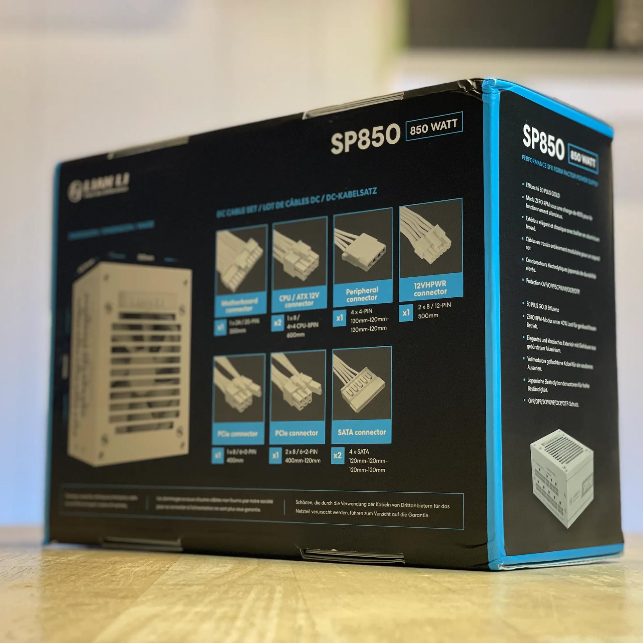 Brand New! Lian Li SP850 80+ Gold SFX White PSU