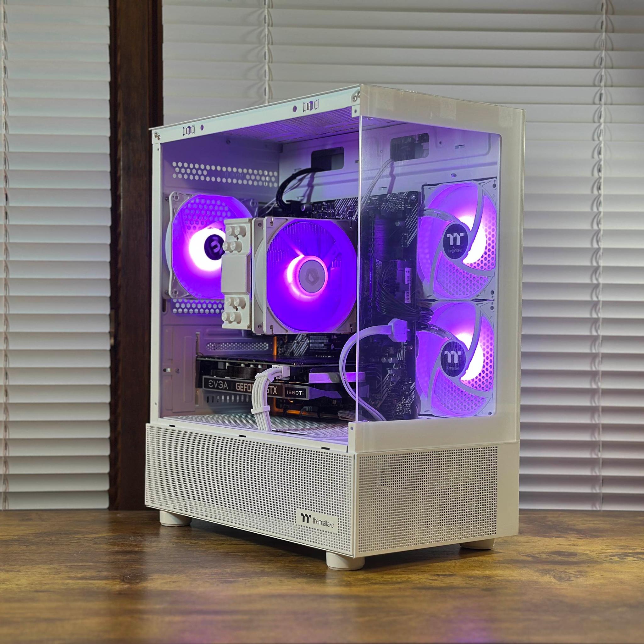 GTX 1660Ti 6GB | AMD Ryzen 5 3600 | 16GB DDR4 |500GB SSD | Win11 | WIFI | 1080P Gaming PC
