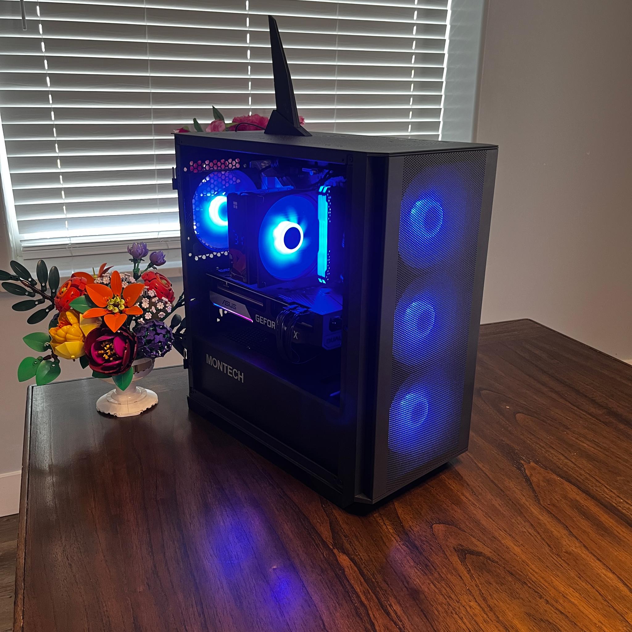 1440p/Medium - High, RTX 3070 1440p Gaming PC – i3‑14100F, 16GB, 1TB NVMe RGB