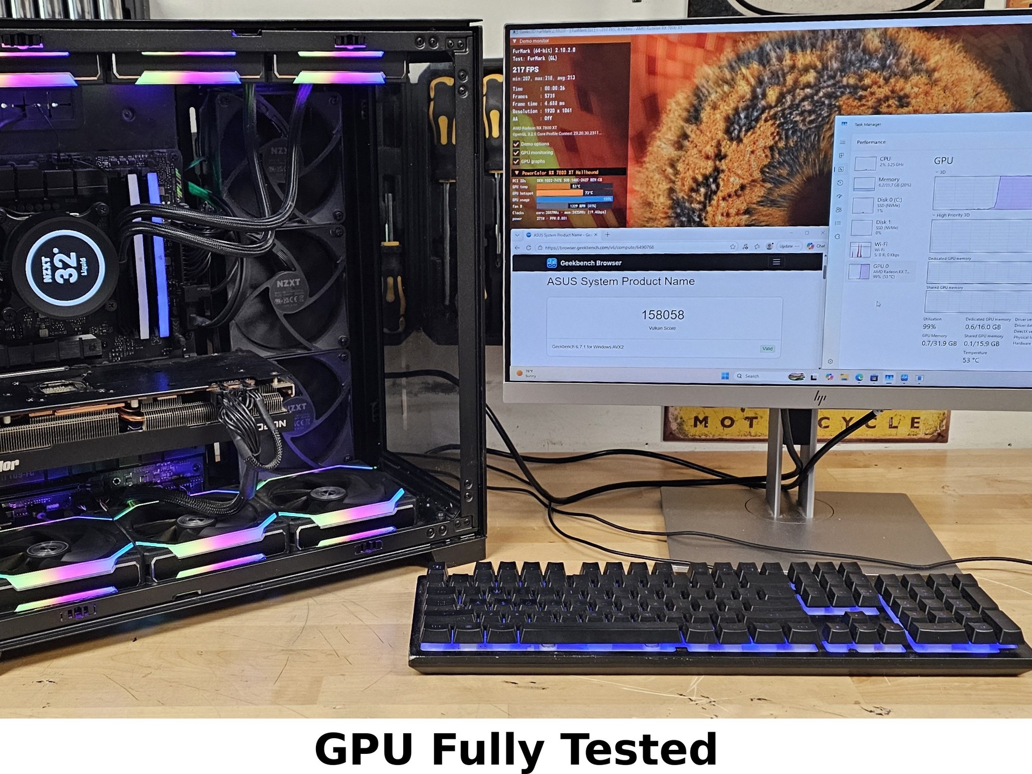 RX 7800 XT PowerCooler Radeon 16GB