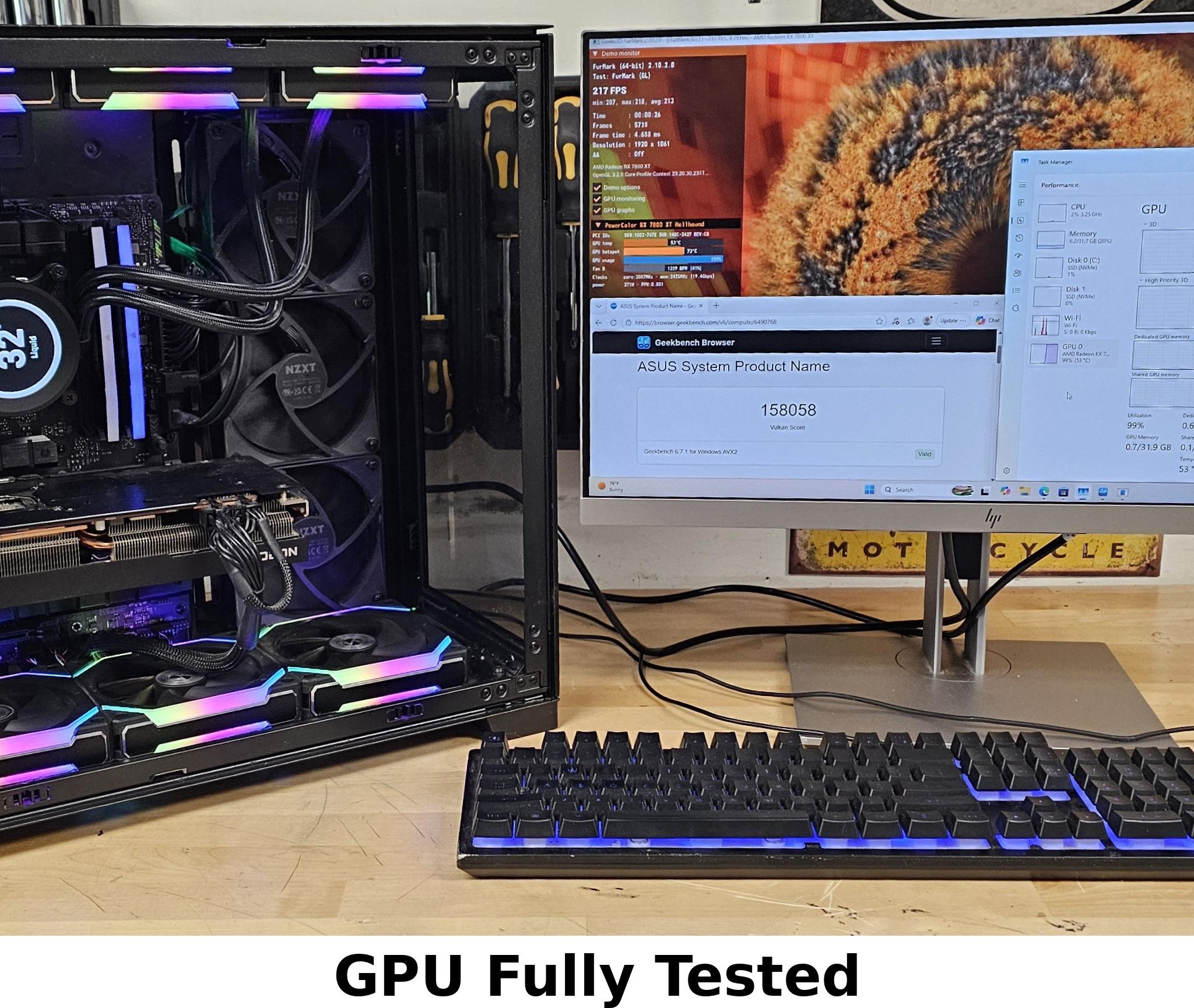 RX 7800 XT PowerCooler Radeon 16GB