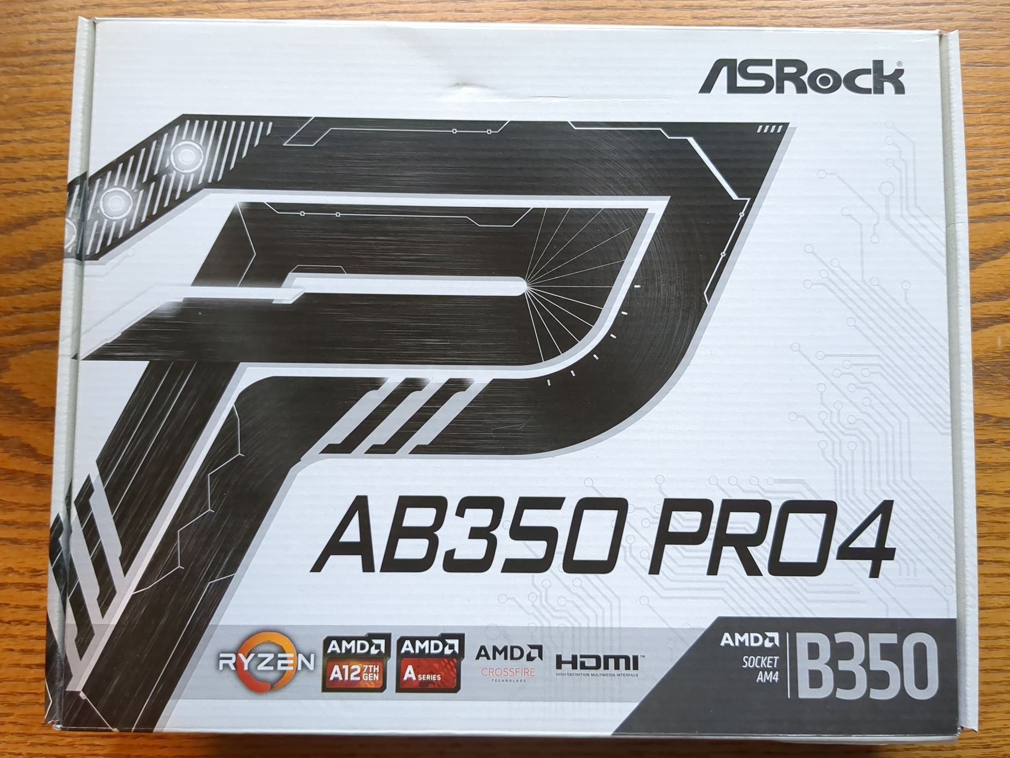 ASRock AB350 Pro4 Am4 Motherboard