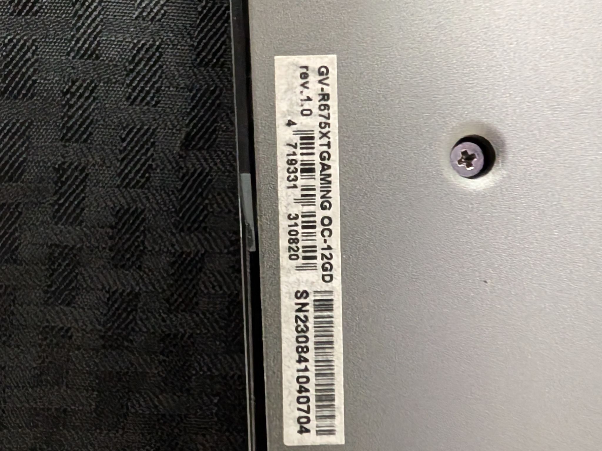 RX 6750 XT Gigabyte GAMING OC Radeon