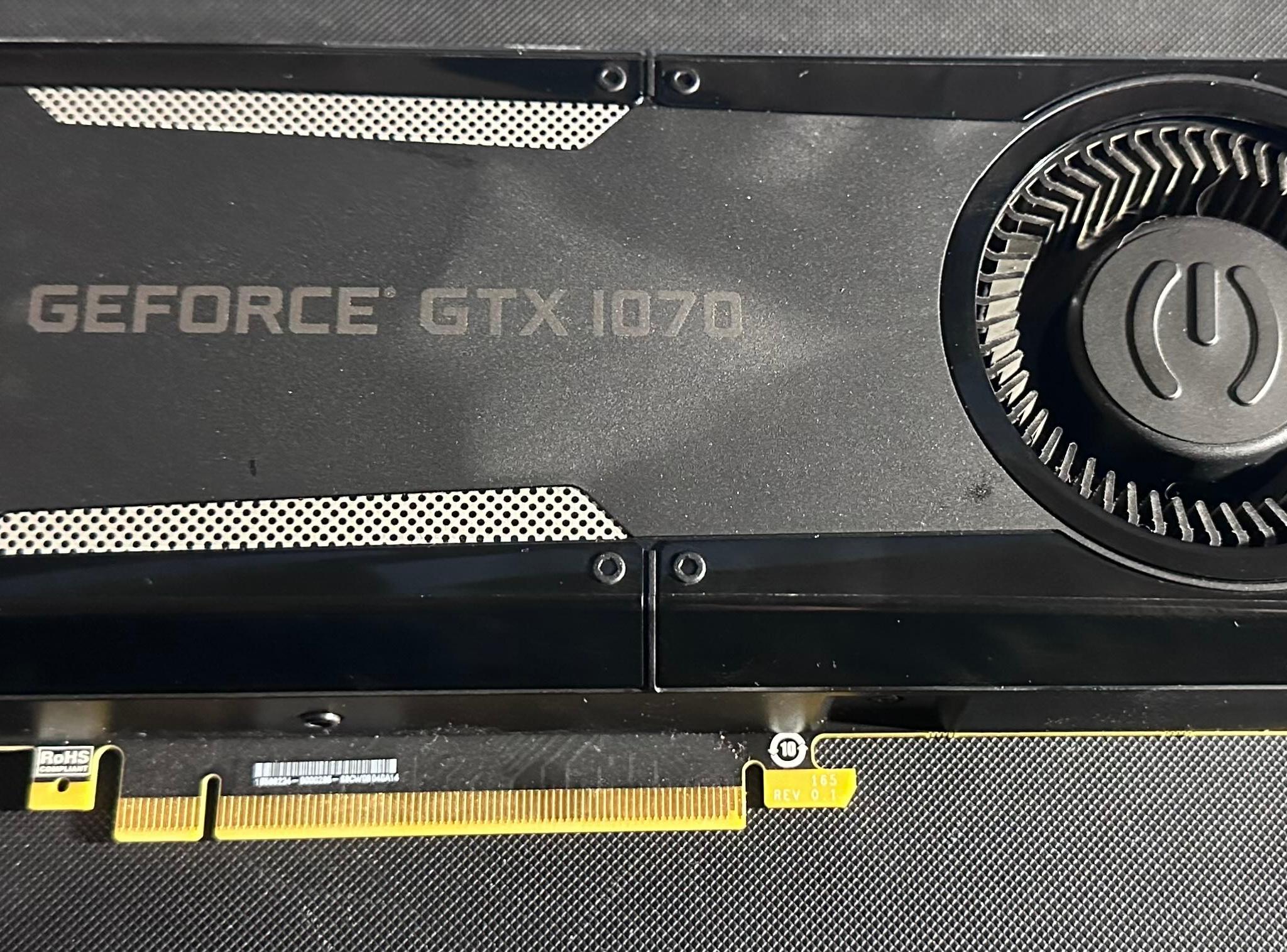EVGA GeForce GTX 1070 Gaming 08G-P4-5170-KR
