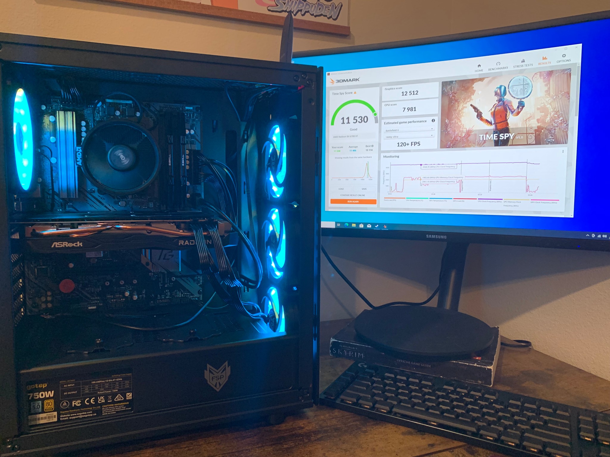 NEW Custom Gaming PC Ryzen 5 5600G 32GB RAM, RX 6700 XT, 2TB NVMe (RTX 40 Series Ready)