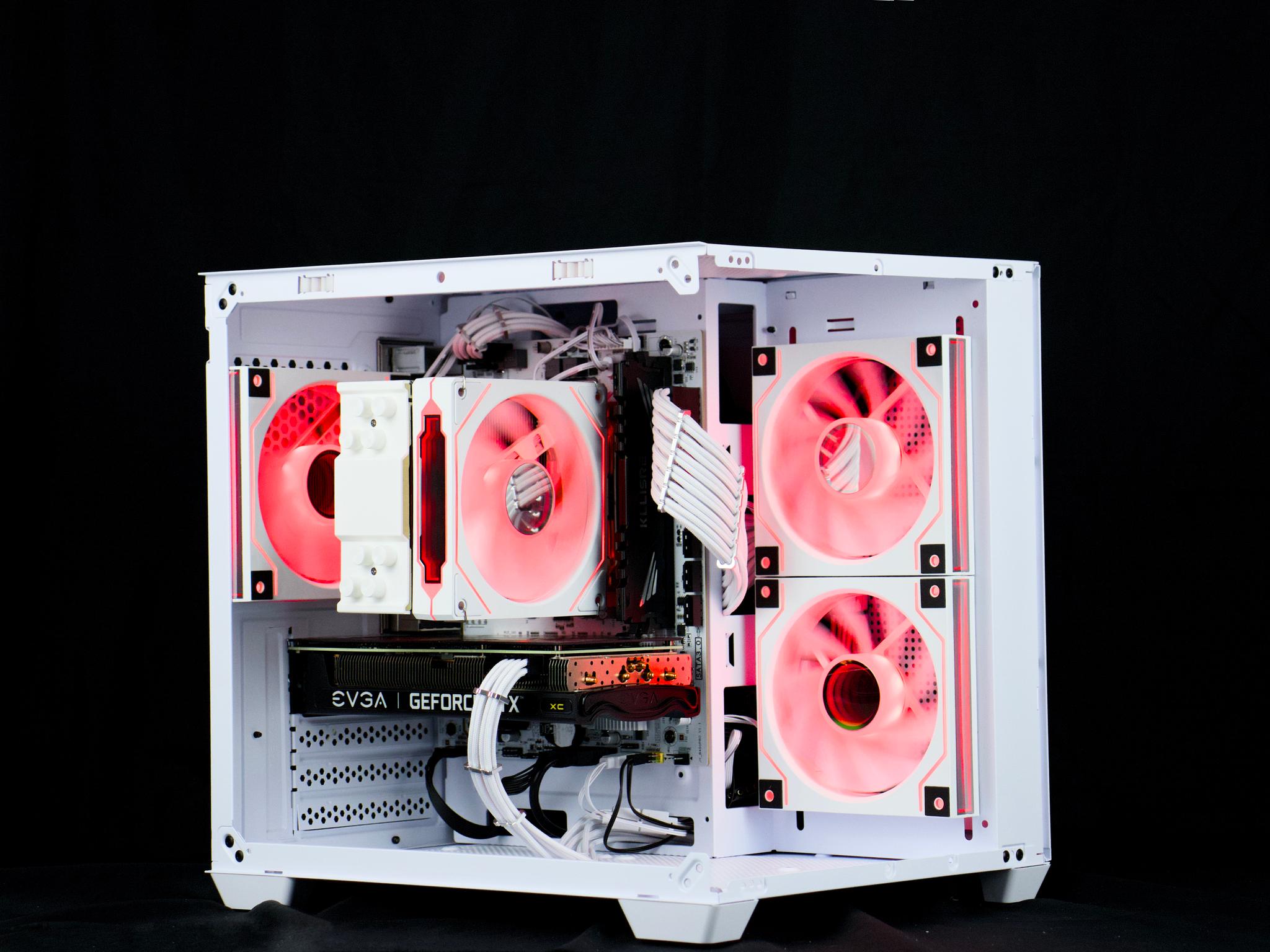 🧊❄️🧊 White Gaming PC – RTX 3060 TI , Ryzen 5 3600, 16GB RAM, 960GB SSD - WiFi, BlueTooth🧊❄️🧊