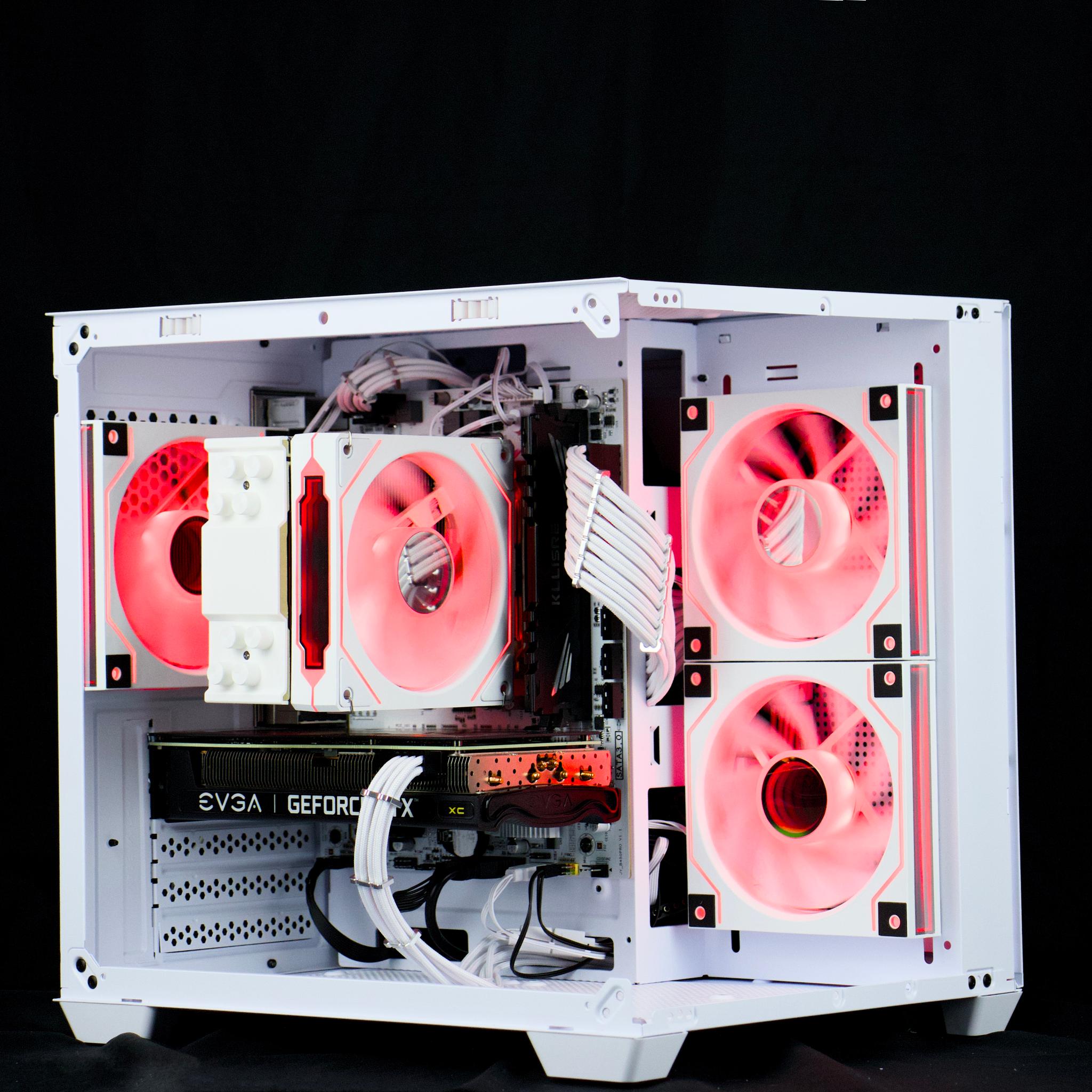 🧊❄️🧊 White Gaming PC – RTX 3060 TI , Ryzen 5 3600, 16GB RAM, 960GB SSD - WiFi, BlueTooth🧊❄️🧊