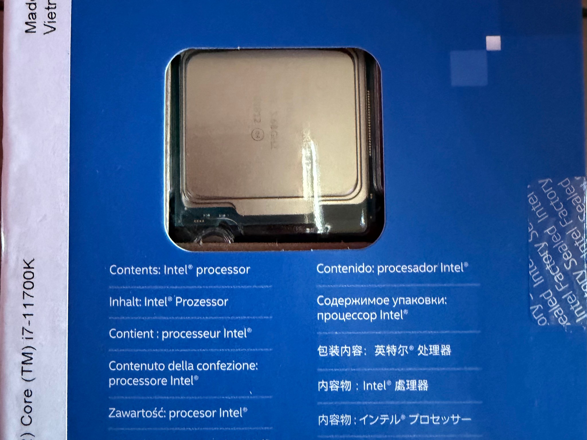 Intel Core i7-11700K -- BRAND NEW!