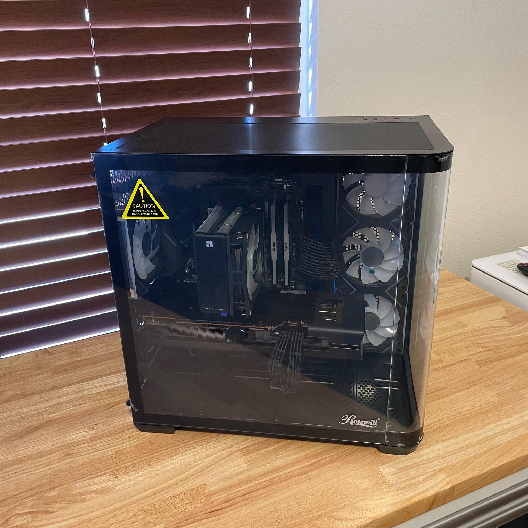 AMD Gaming PC (Ryzen 7 3800X | RX 6800 | 32GB RAM | 512GB SSD | Wifi + BT)