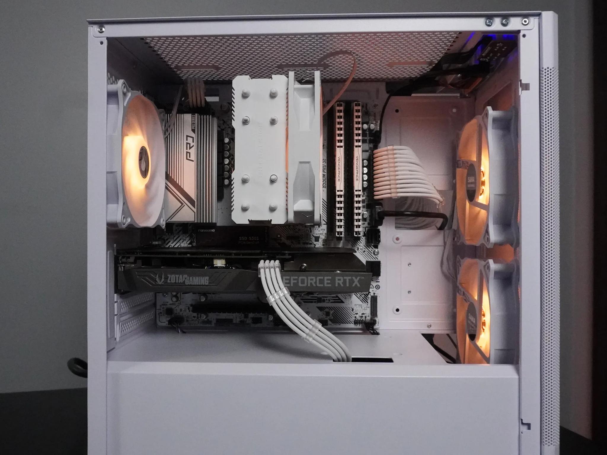 🤍CLEAN🤍 1440p/1080p MACHINE 💚RTX 3060 🧡 Ryzen 5 5600 | 1TB NVME | 16GB | WIFI