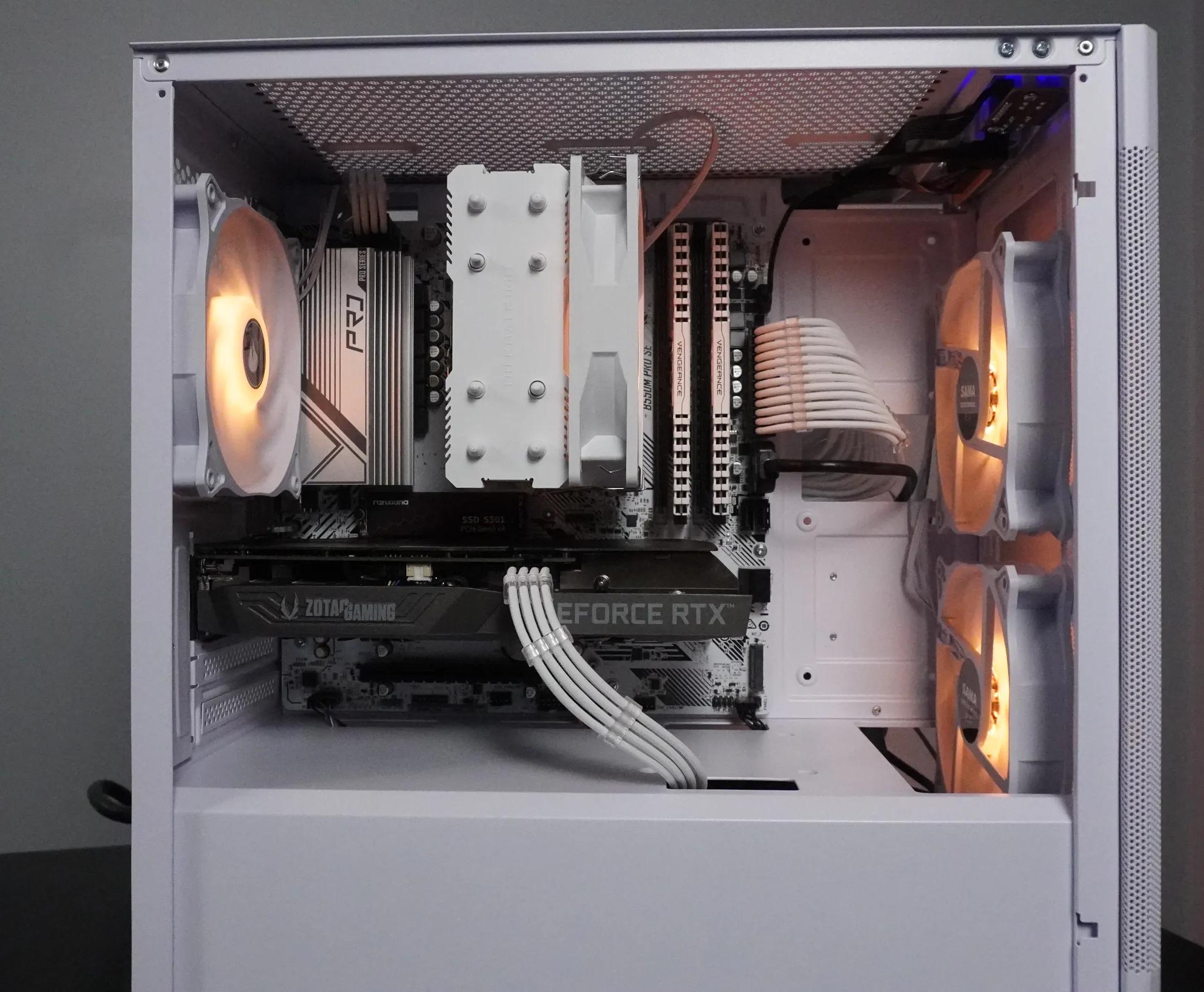 🤍CLEAN🤍 1440p/1080p MACHINE 💚RTX 3060 🧡 Ryzen 5 5600 | 1TB NVME | 16GB | WIFI