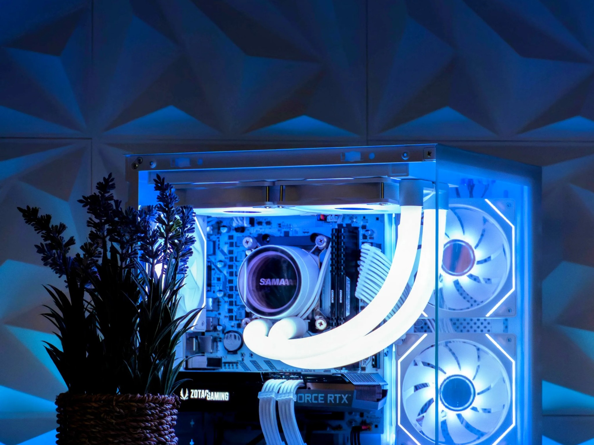 🧊 Polar Pixel - Liquid Cooled | Ryzen 5 5600 | RTX 3070 | 16GB RAM | 1TB NVMe | Wi-Fi