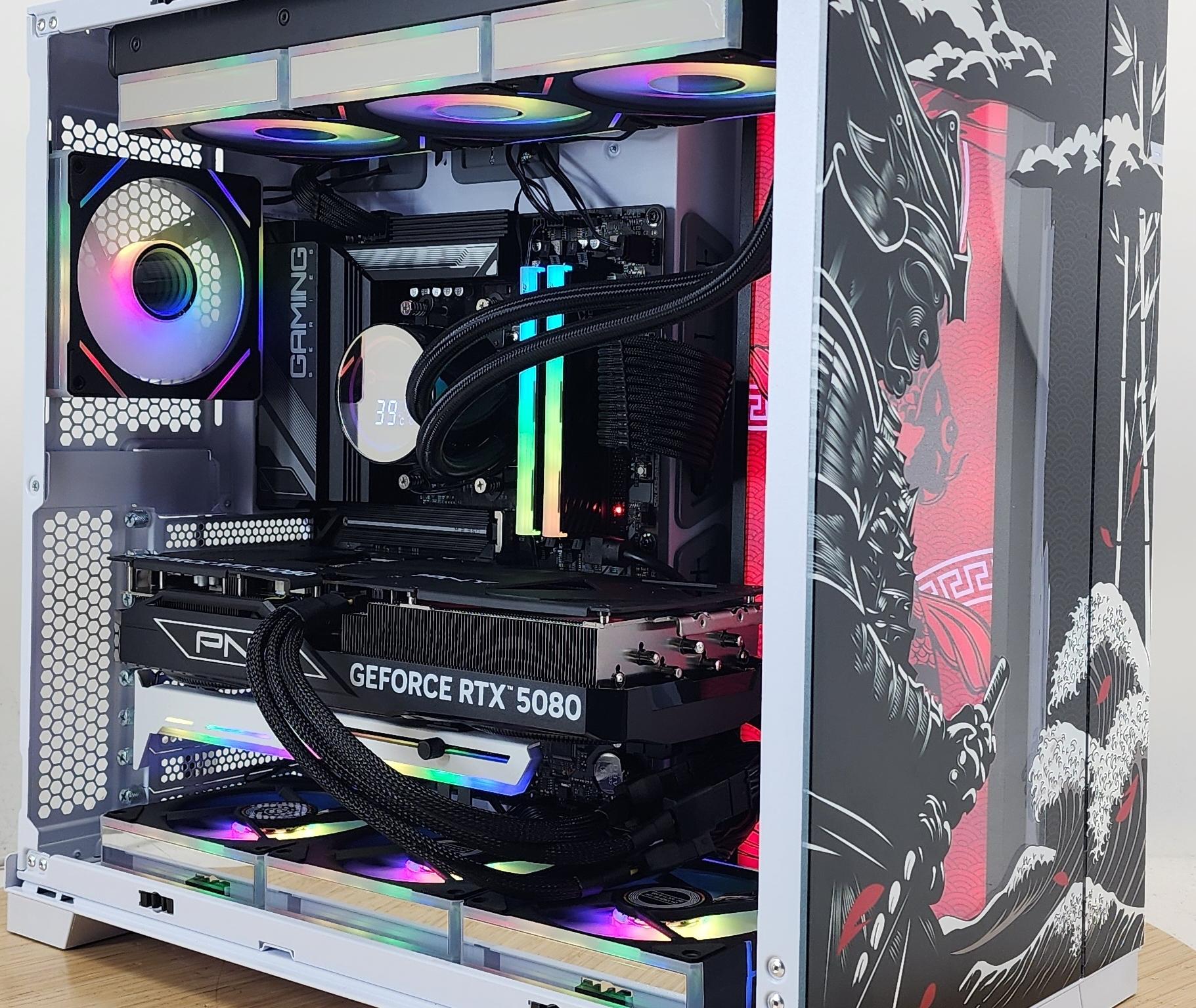 Gaming PC Ryzen 7 7800X3D 32GB RAM 2TB SSD RTX 5080 16GB Windows 11 Computer