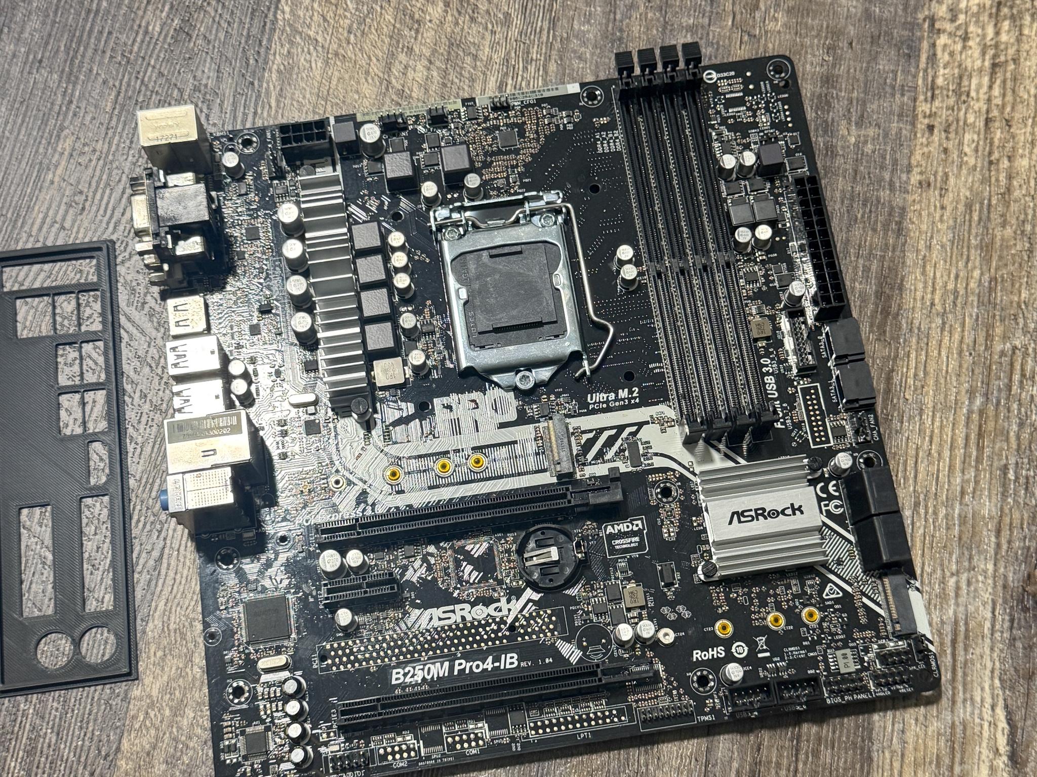 *FOR PARTS ONLY* ASROCK B250M PRO4-IB LGA1151 MOTHERBOARD