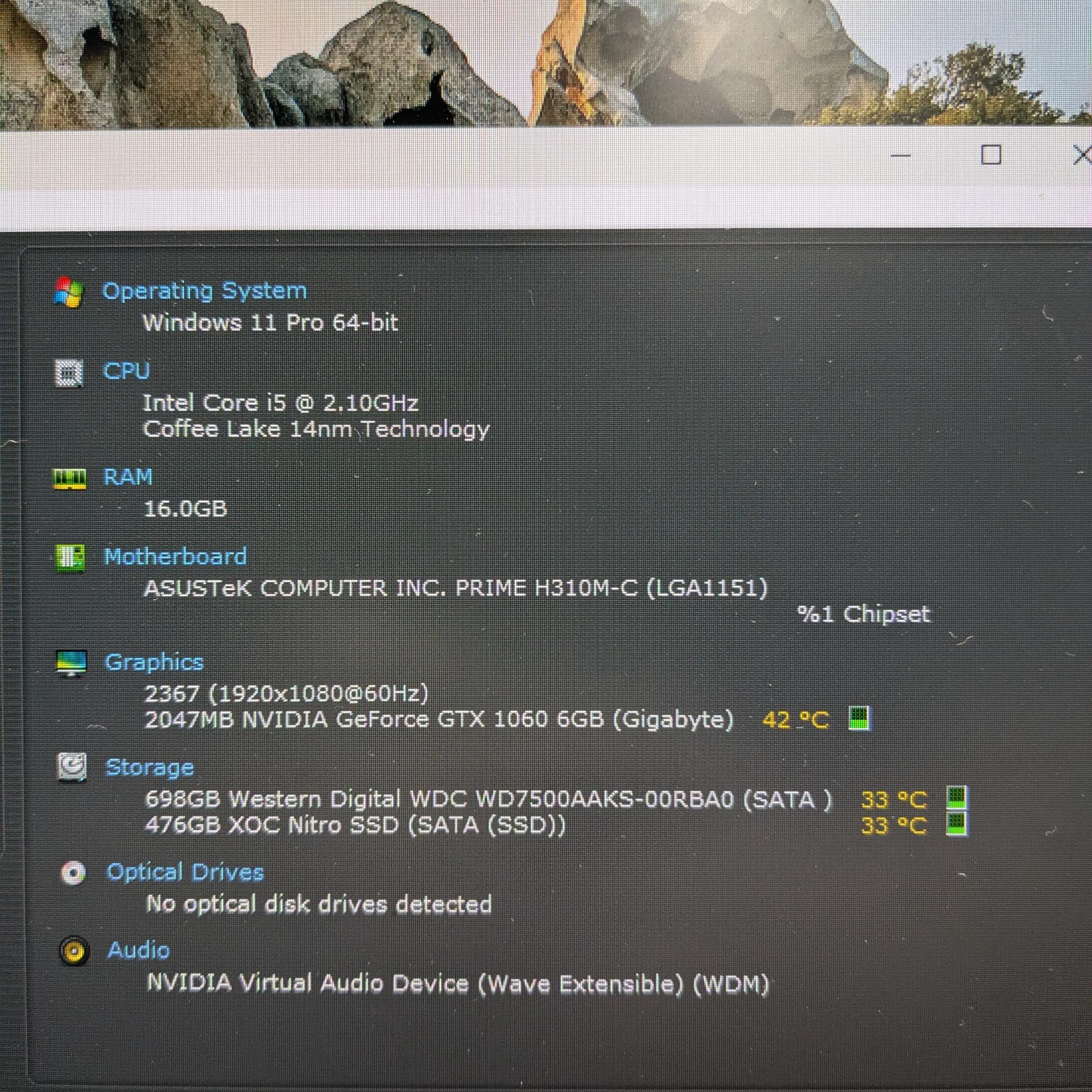 Leafeon Upgrade Path | 180 Day Warranty | 144+ FPS Fortnite | i5-8500T, 16GB RAM, GTX 1060 6GB, SSD