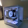 White Gaming PC | RX 5700 XT | 1.75 TB storage | 16gb ddr4 | INTEL i5-9600k