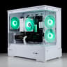 🧊❄️🧊 White Gaming PC – RTX 5060 , Ryzen 5 5600, 16GB RAM, 1TB SSD - WiFi, BlueTooth 🧊❄️🧊