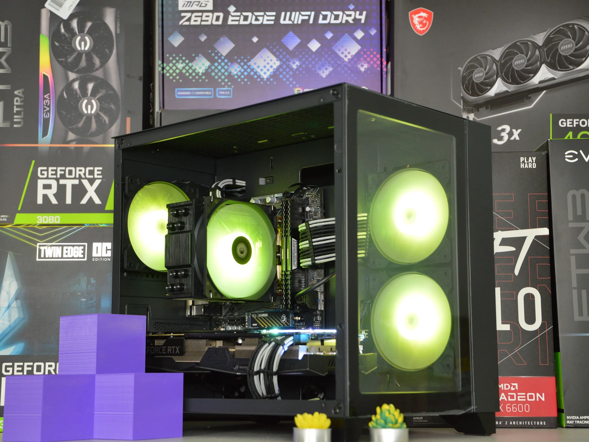 ⚫🟣| RTX 2060 6GB | RYZEN 5 3600 | 16GB DDR4 RAM | 1TB NVME SSD | Velvet Powerhouse |
