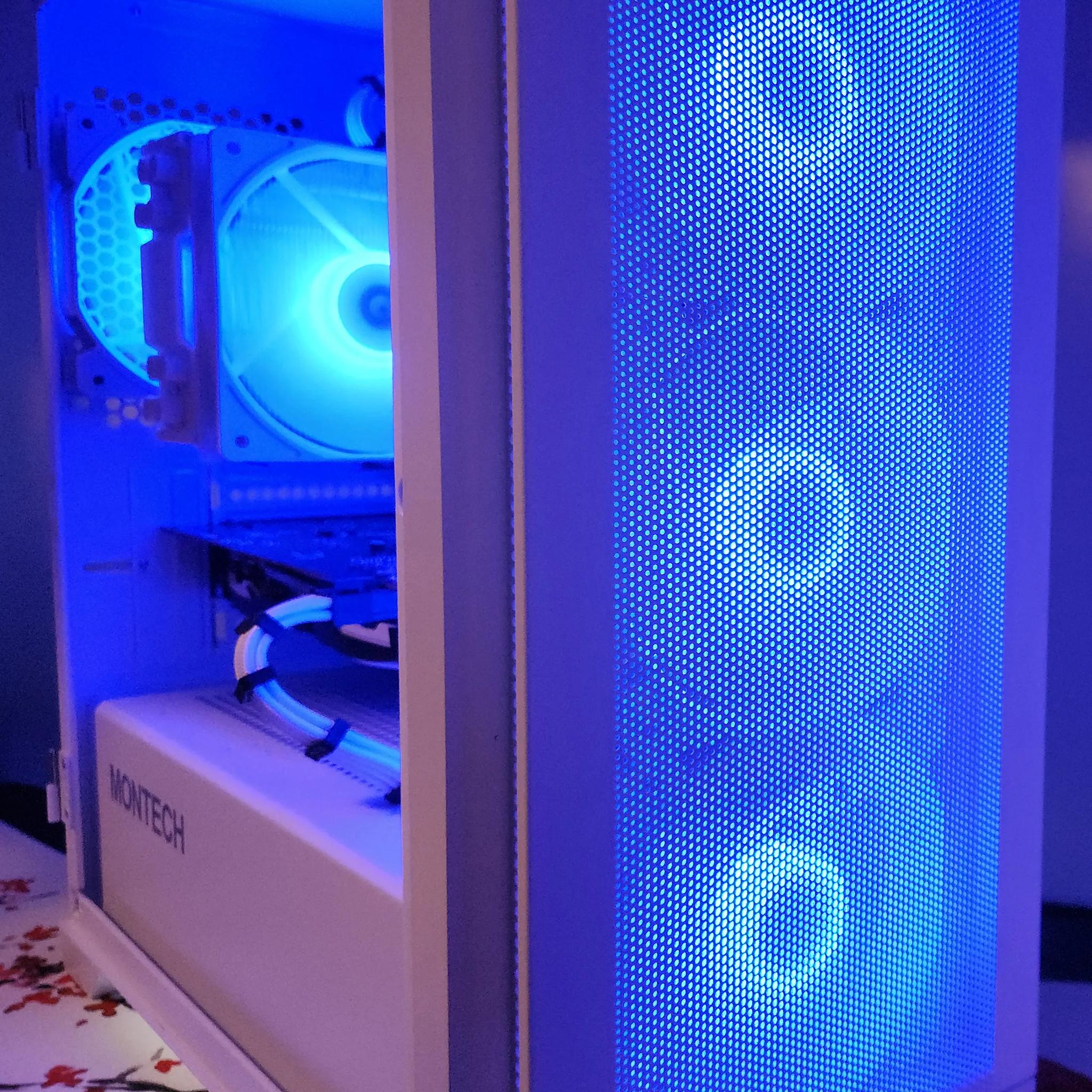 PRICE DROP!! Frosty Gaming Rig Ryzen 5/ 16GB / 1TB / RX 6600 8GB