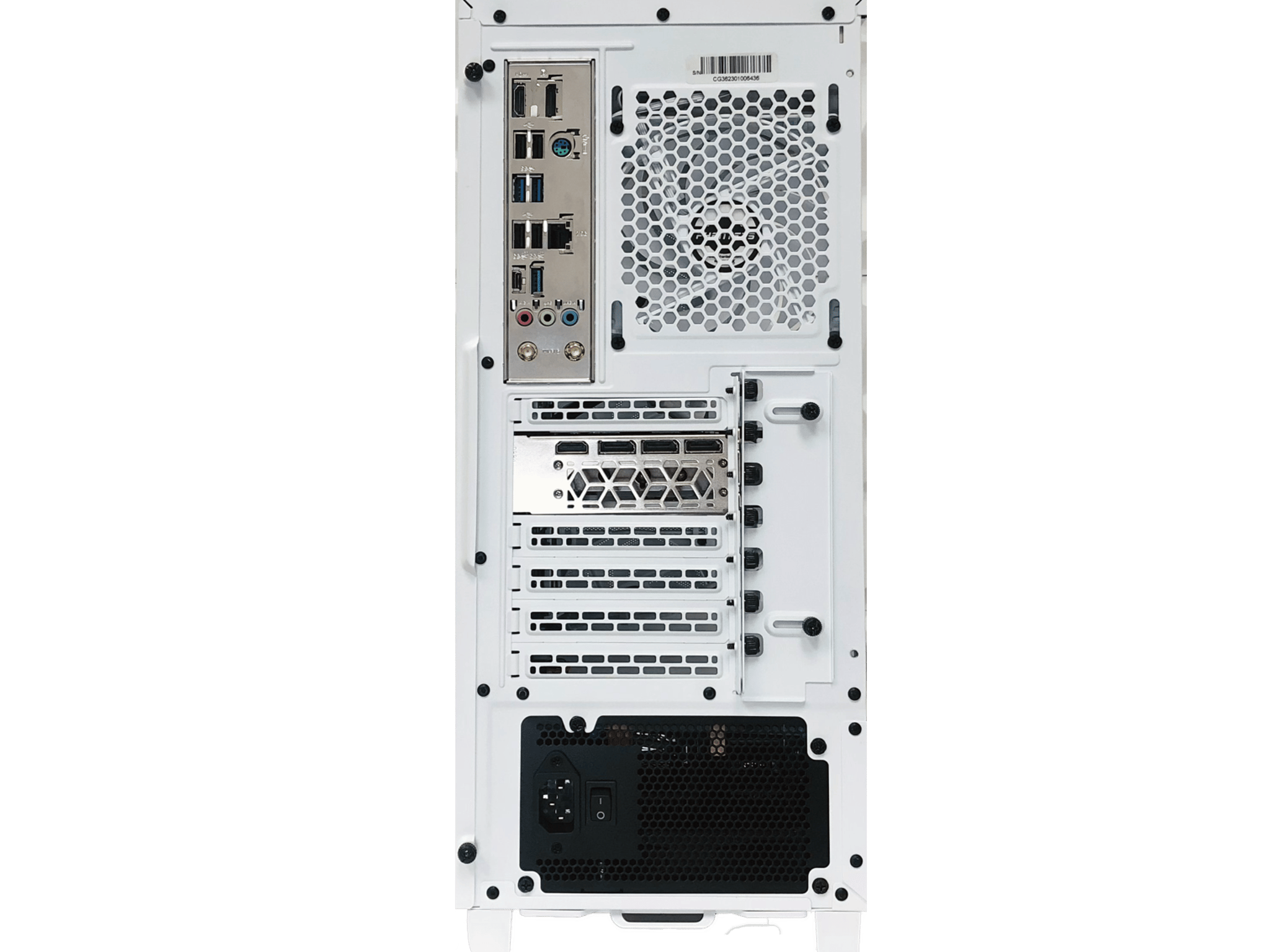 The Guardian White i7-13700KF 5.8GHz, RTX 4070  12GB, 1TB NVME SSD, 32GB RGB DDR5, 850W PSU