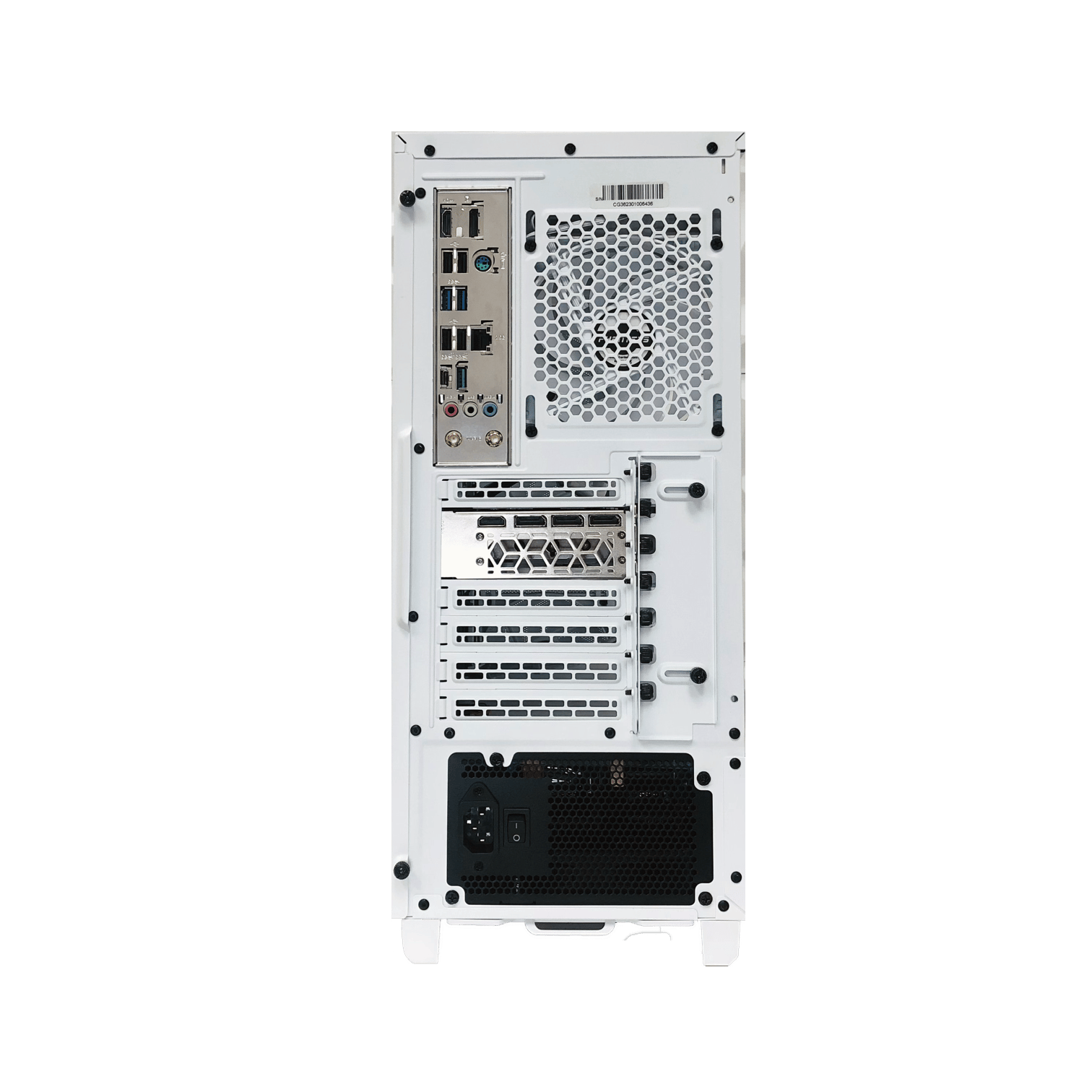 The Guardian White i7-13700KF 5.8GHz, RTX 4070  12GB, 1TB NVME SSD, 32GB RGB DDR5, 850W PSU