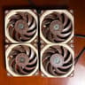 Noctua NF-A12x25 PWM + Bequite Pure wing 3
