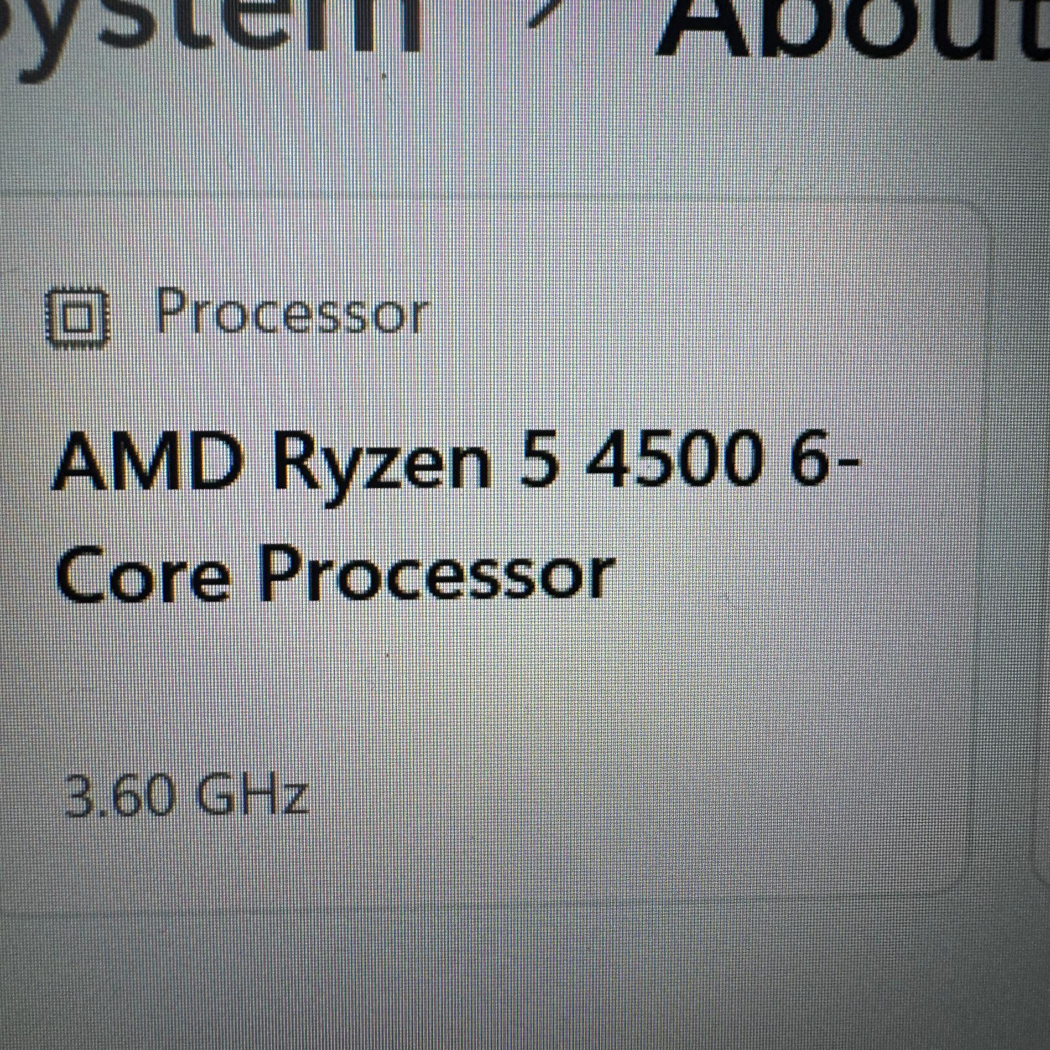 MSI A520M-A PRO + Ryzen 5 4500 Combo w/ Stock Cooler – Tested & Working