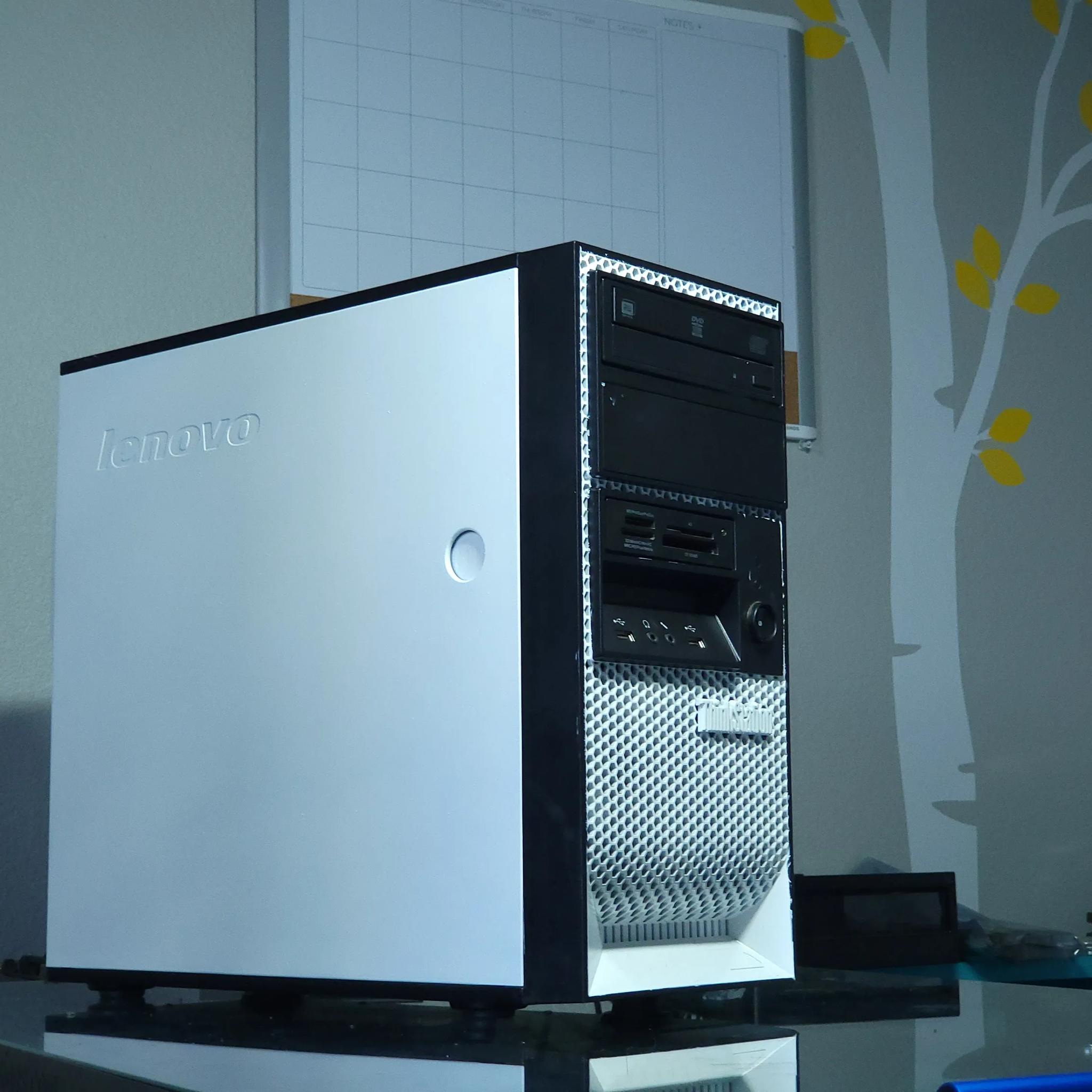 XeonE3 1240/RX580 8gb Gaming PC Computer 