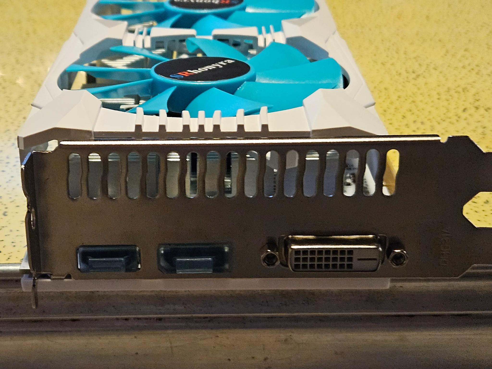 **For Sale** SRhonyra RX 590 GME 8GB White GPU