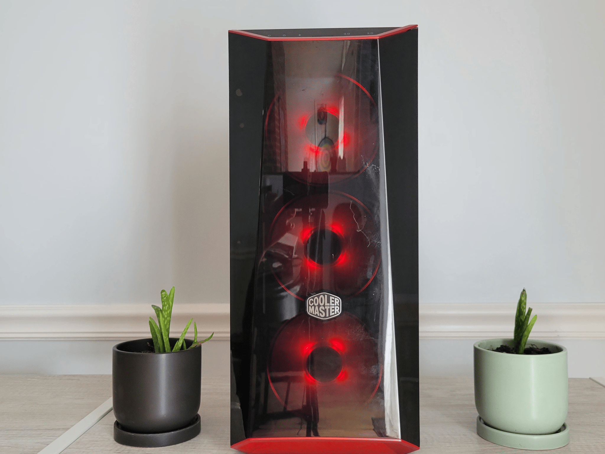 GTX 1070 Red Gaming PC (i5-8400//GTX 1070)
