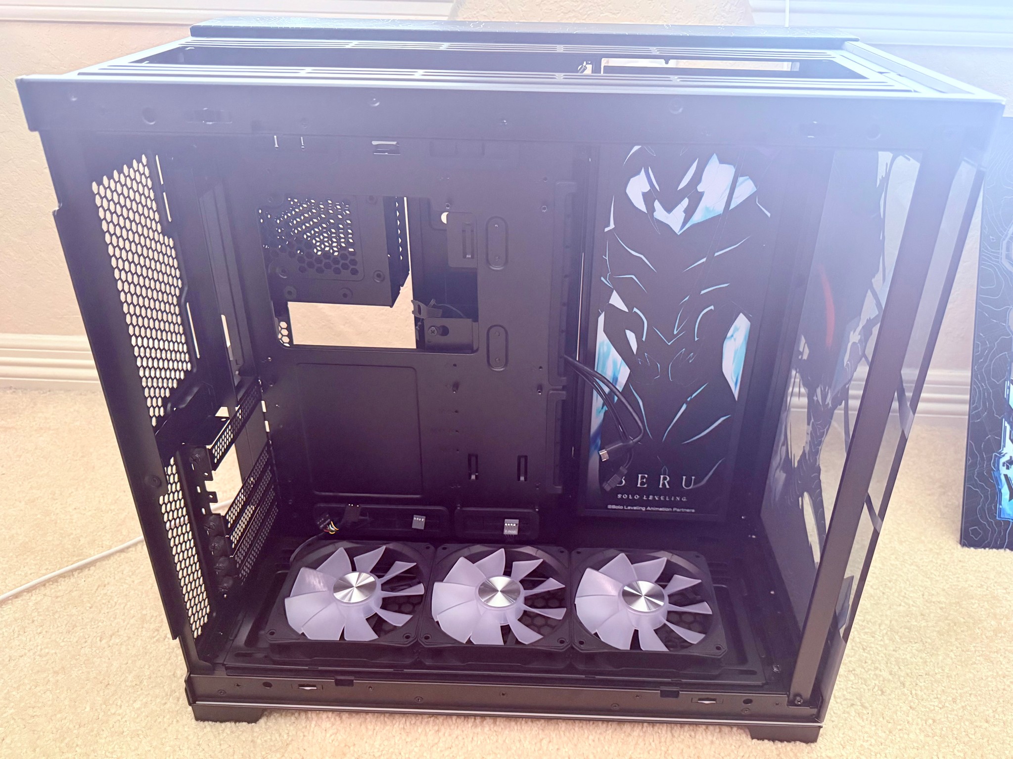 Custom Solo Leveling Art Gaming PC RGB Case | APNX V2-F