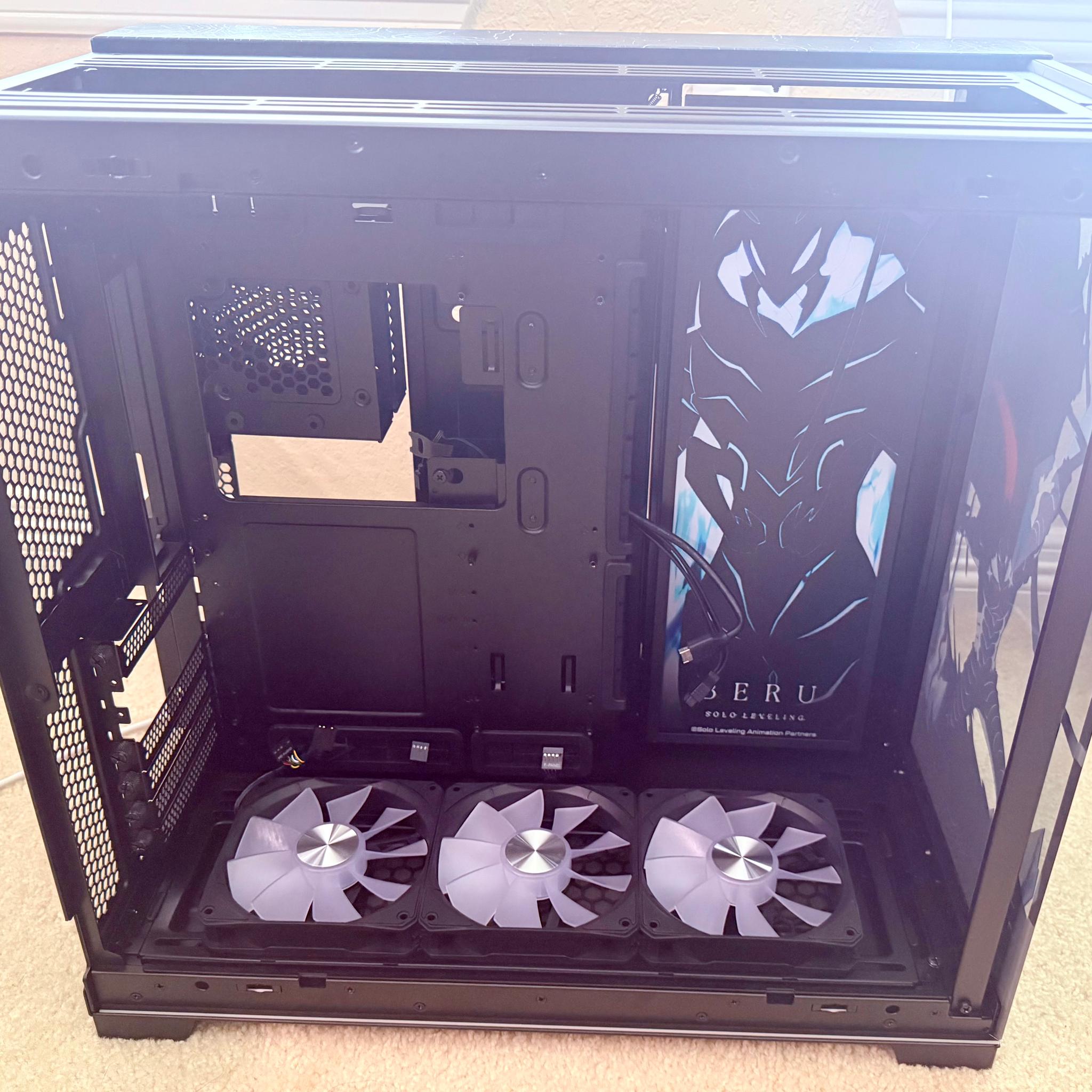 Custom Solo Leveling Art Gaming PC RGB Case | APNX V2-F