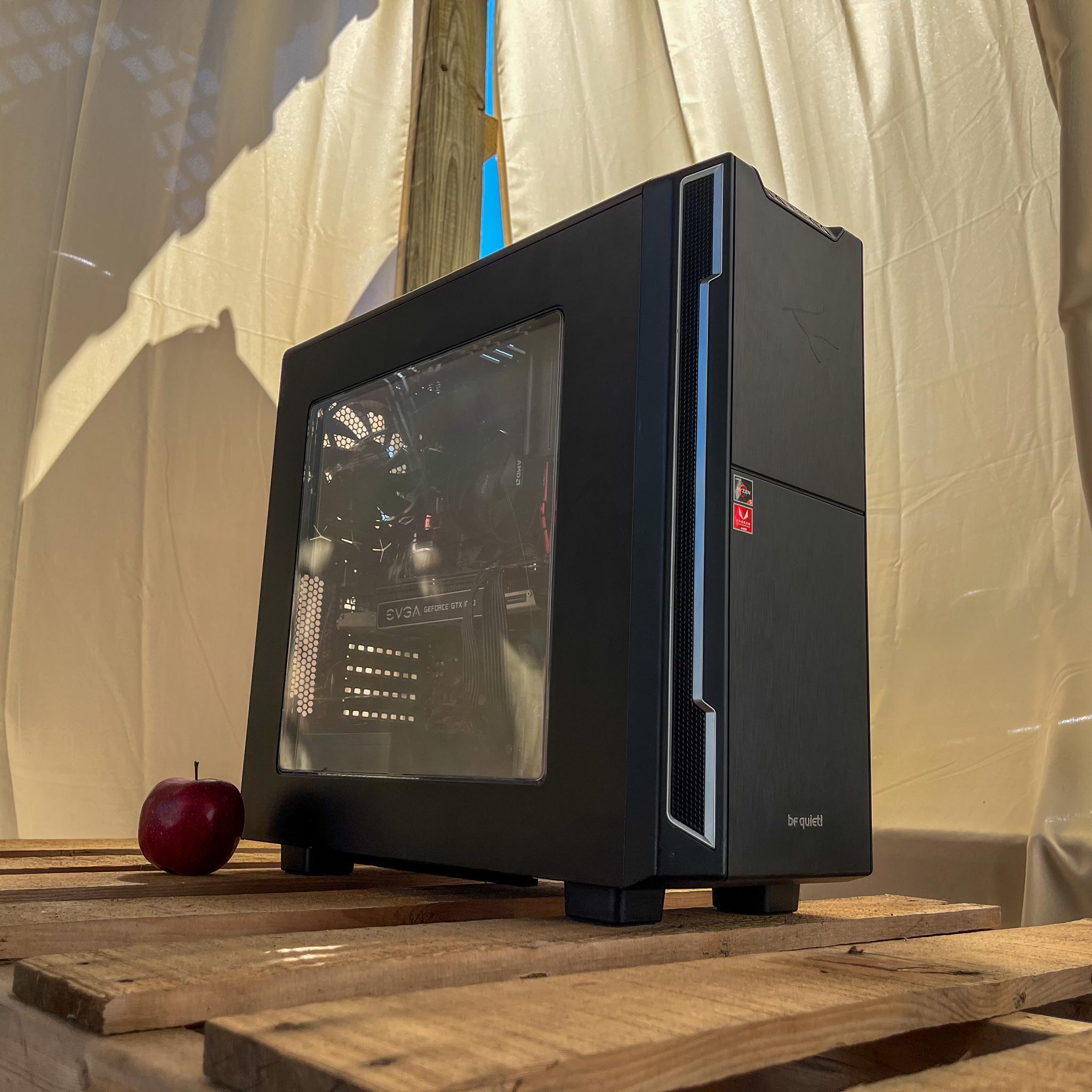 Stealth Black Gaming PC: GTX 1070 | Ryzen 5 5500