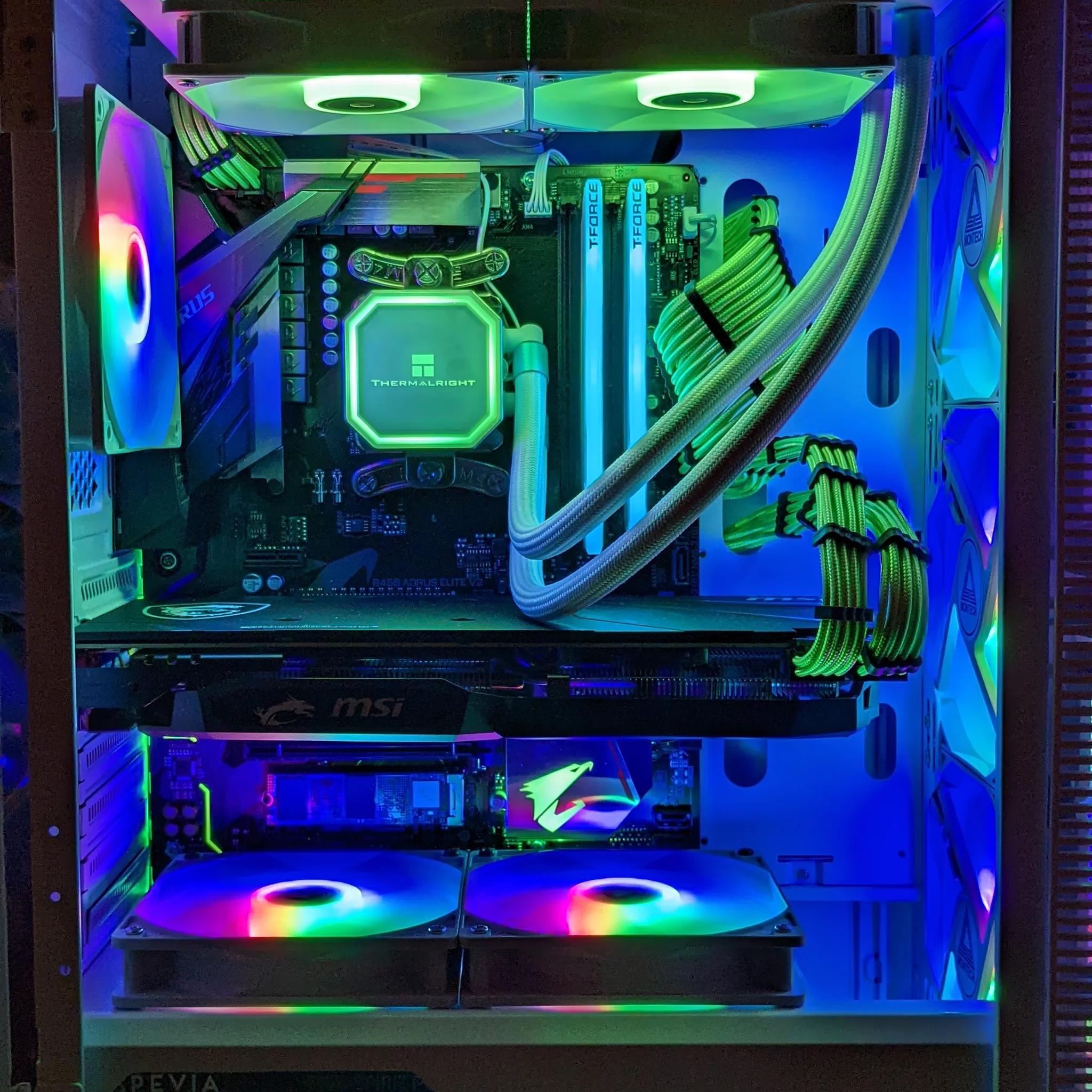 1440p⚪️Liquid💧Cooled⚪️Beast🔥|RX5600XT | Ryzen 5@4GHz| 16GB RAM| 1TB NVMe | Windows 11