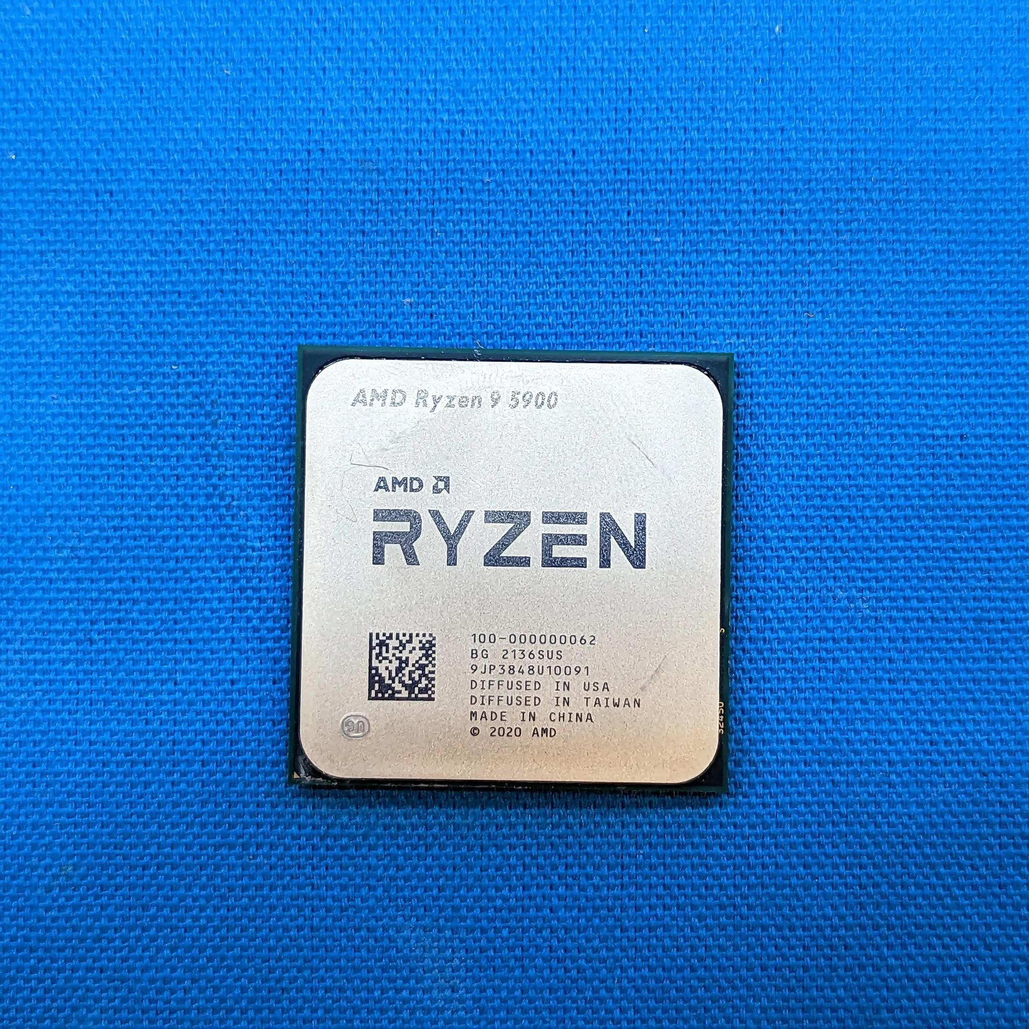AMD Ryzen 9 5900 3.0ghz 4.70ghz Max Clock AM4 64MB L3 Cache OEM 