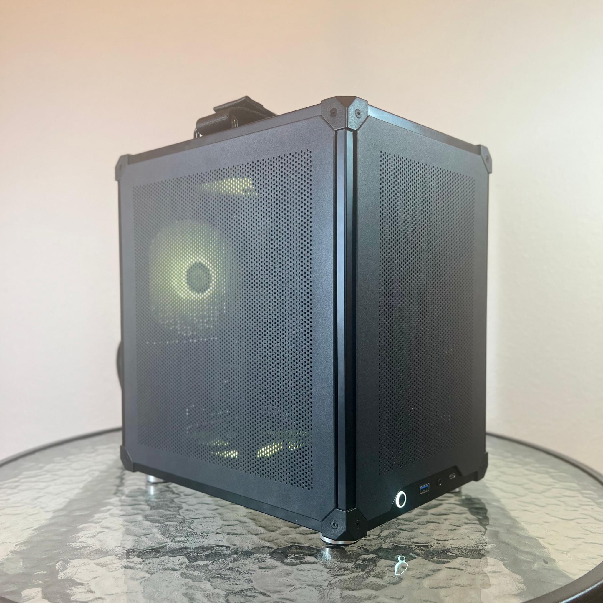 AMD Ryzen 5 5600G/ RTX 5050/ 16GB RAM/ 512GB SSD/ Convenient ITX Gaming PC Build