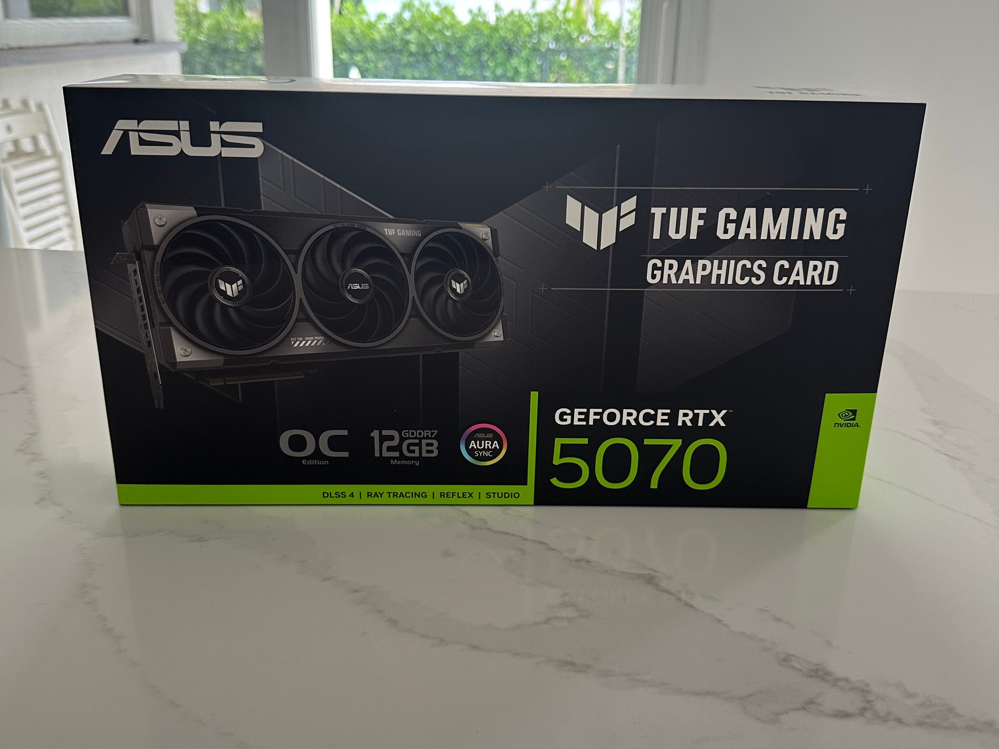 ASUS TUF Gaming GeForce RTX 5070 12GB OC Graphics Card - Brand New Sealed