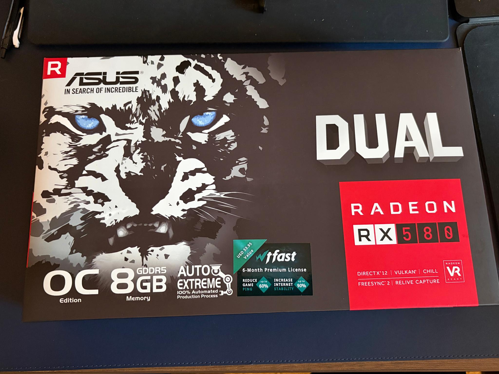 Asus DUAL Radeon RX 580 (8GB)
