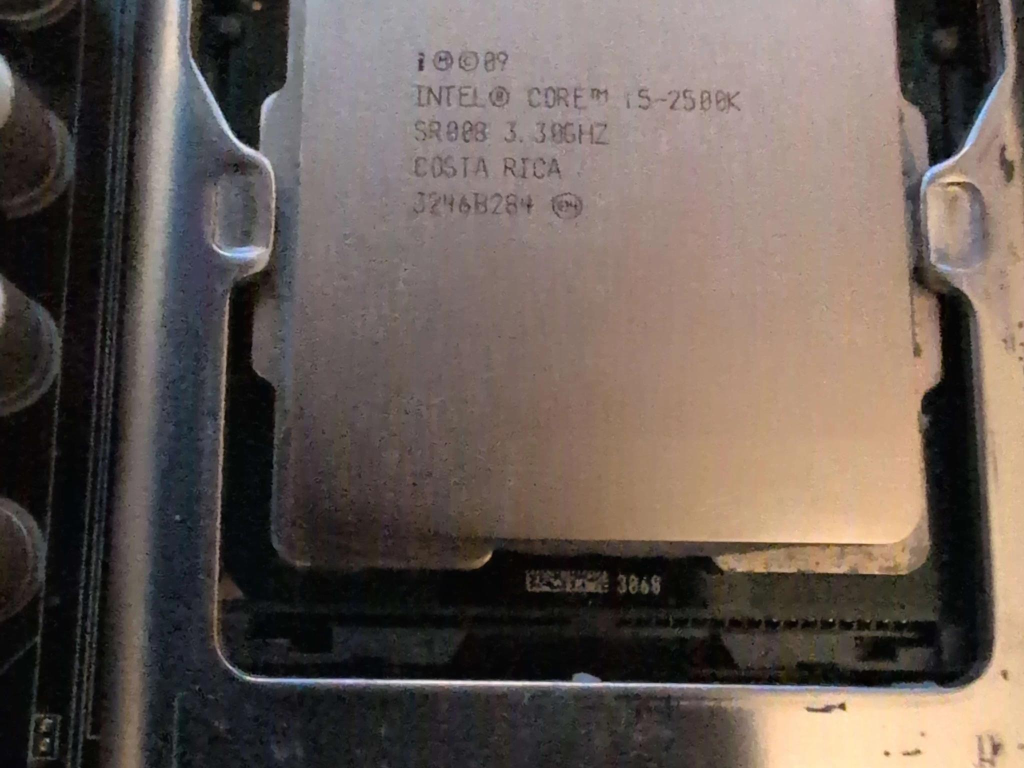Intel i5 2500k, ASUS Z77-A, Corsair Vengeance 8GB DDR3 1600 CL9