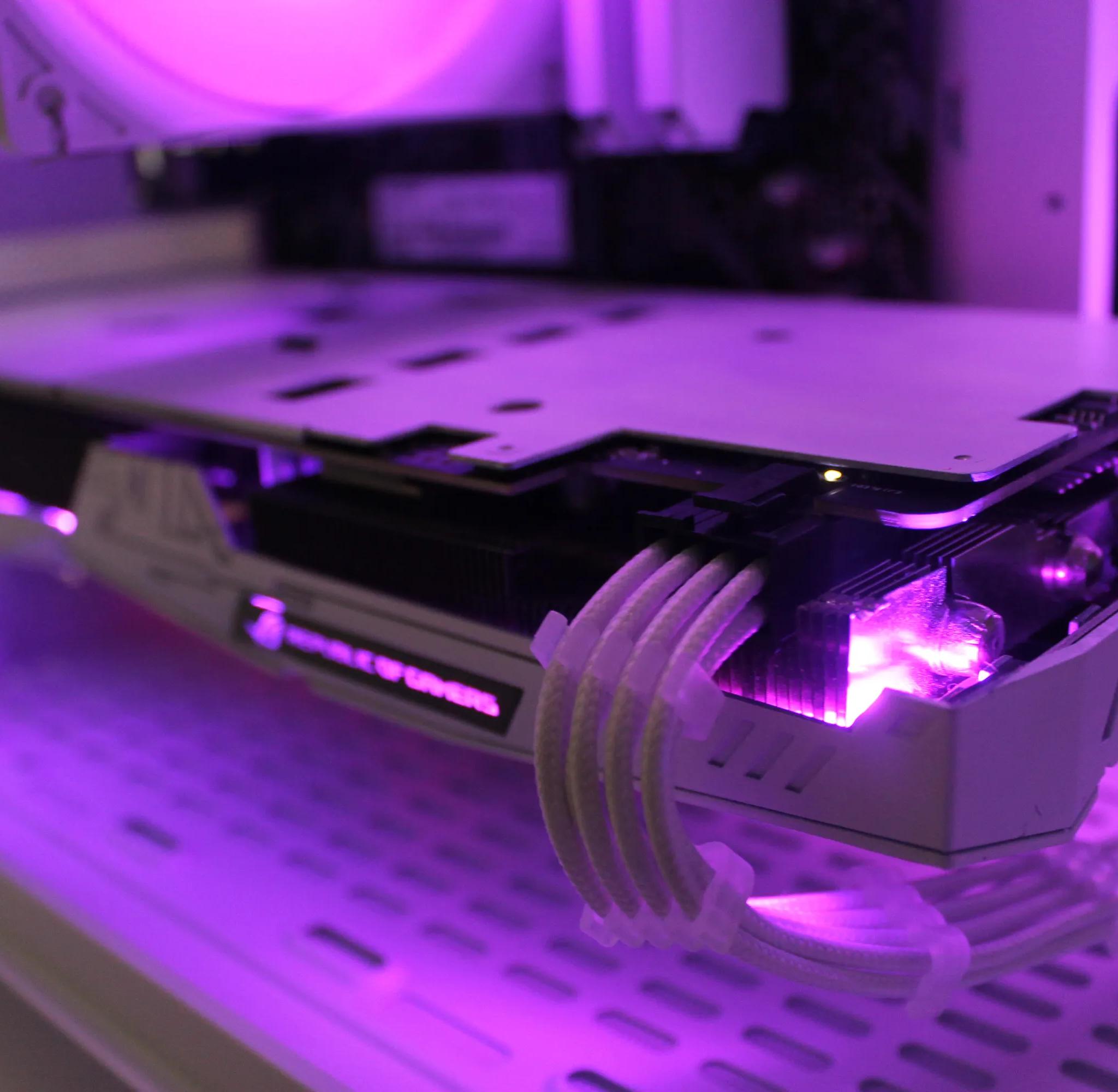 🤍💜1080p MONSTER |Gaming PC | Ryzen 7 | ROG | RGB | WI-FI🤍💜
